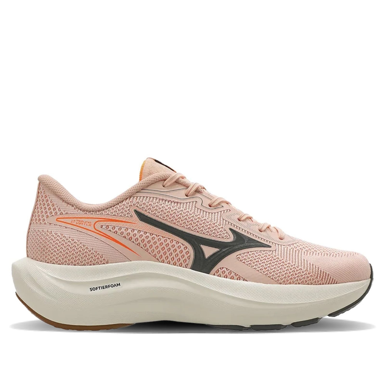 Imagem principal Tênis Feminino Mizuno Virtue 2 Amortecimento Leve Claro Mizuno rosa