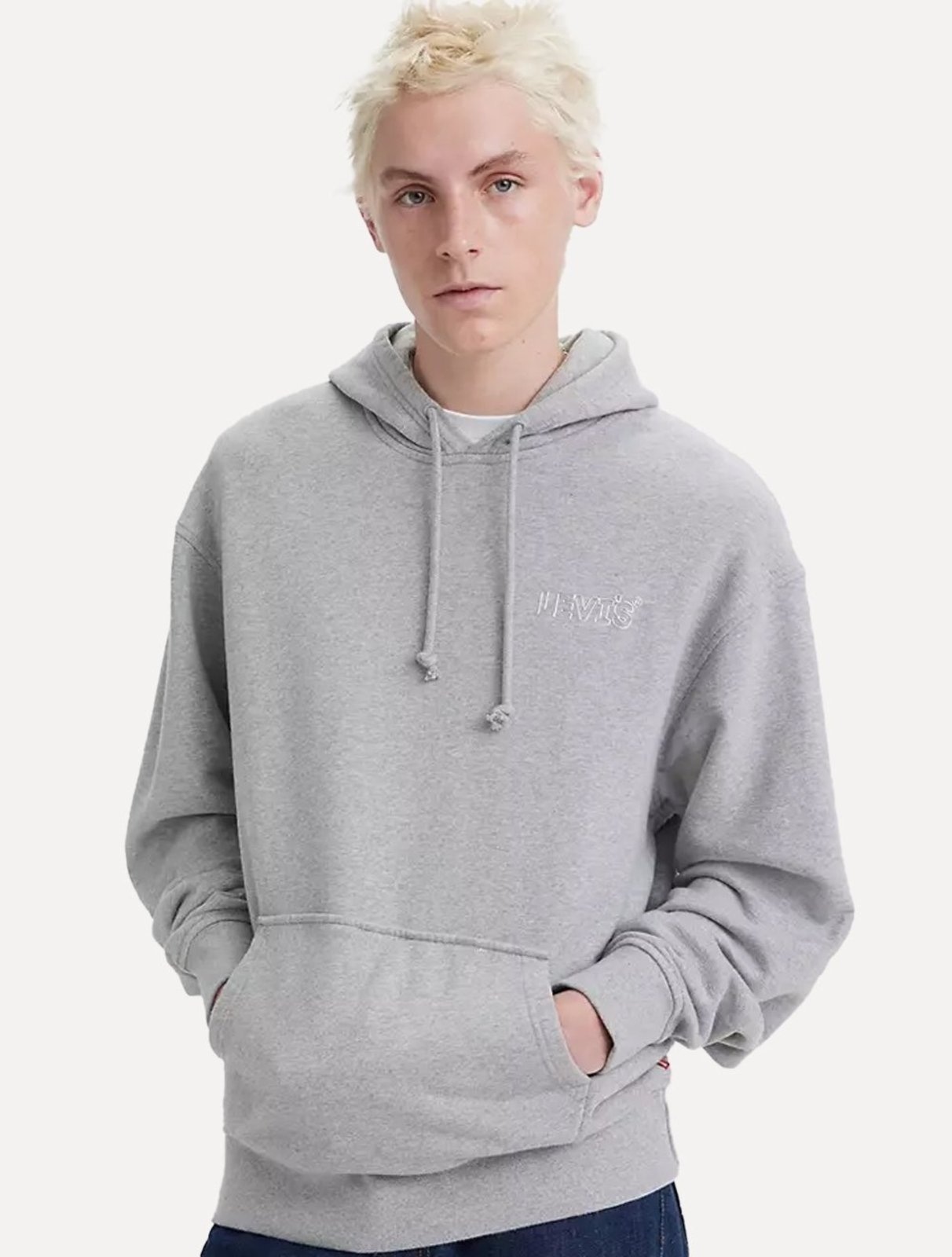 Imagem principal Moletom Levis Masculino Relaxed Chrome Graphic Cinza Mescla Levis cinza chrome