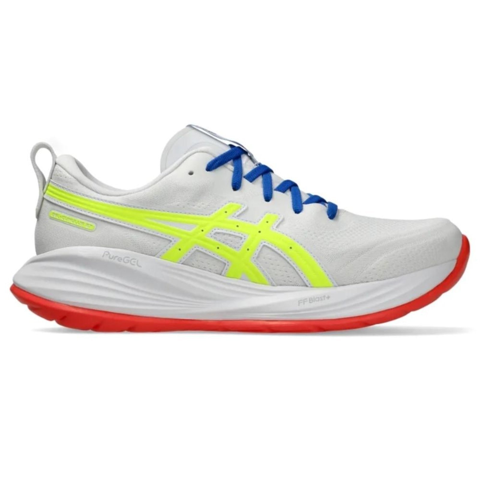 Imagem principal Tênis Masculino Asics GEL Cumulus 27 Running 1011C135-100 Amarelo ASICS branco