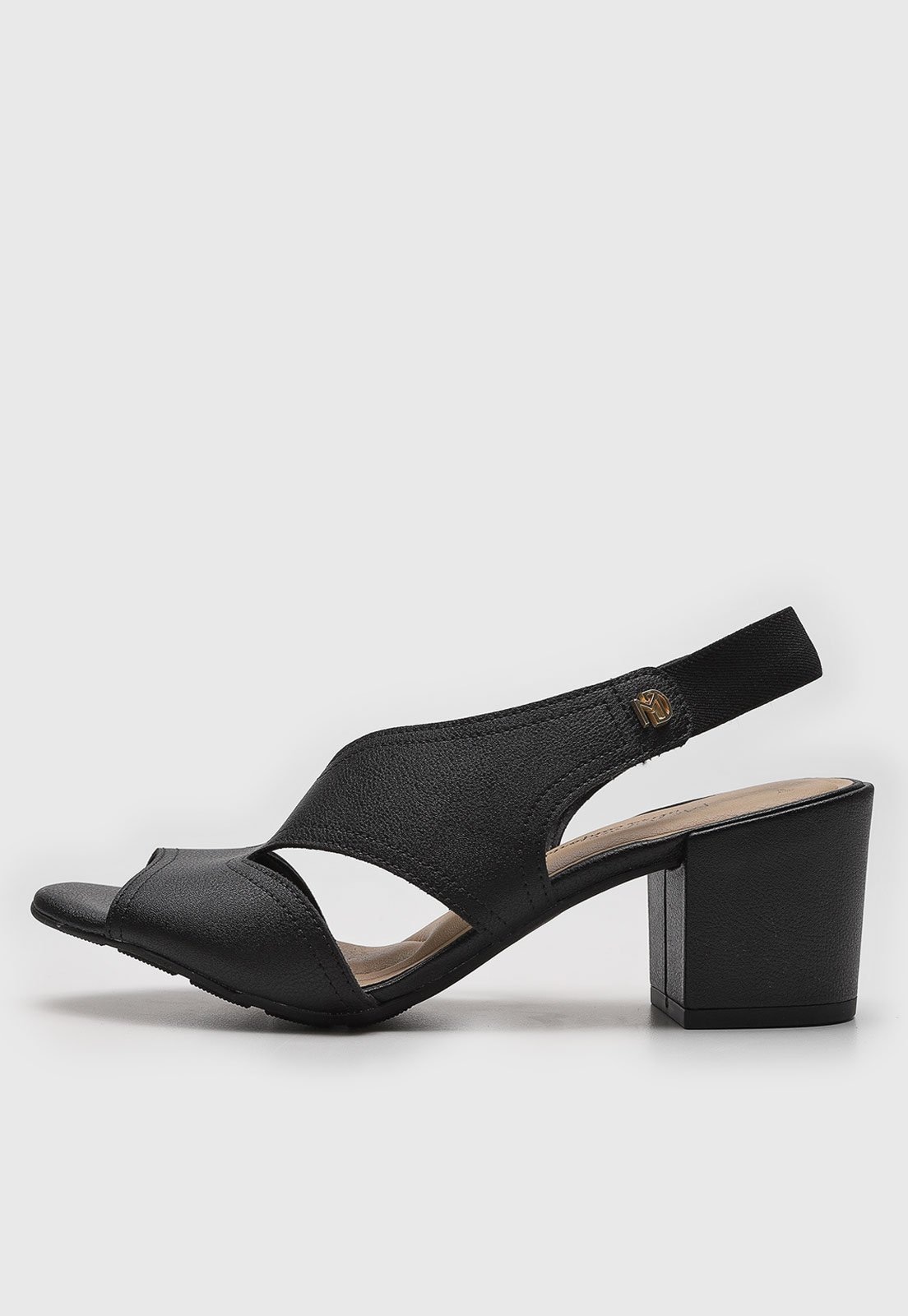 Imagem principal Sandália Modare Recorte Preta MODARE preto