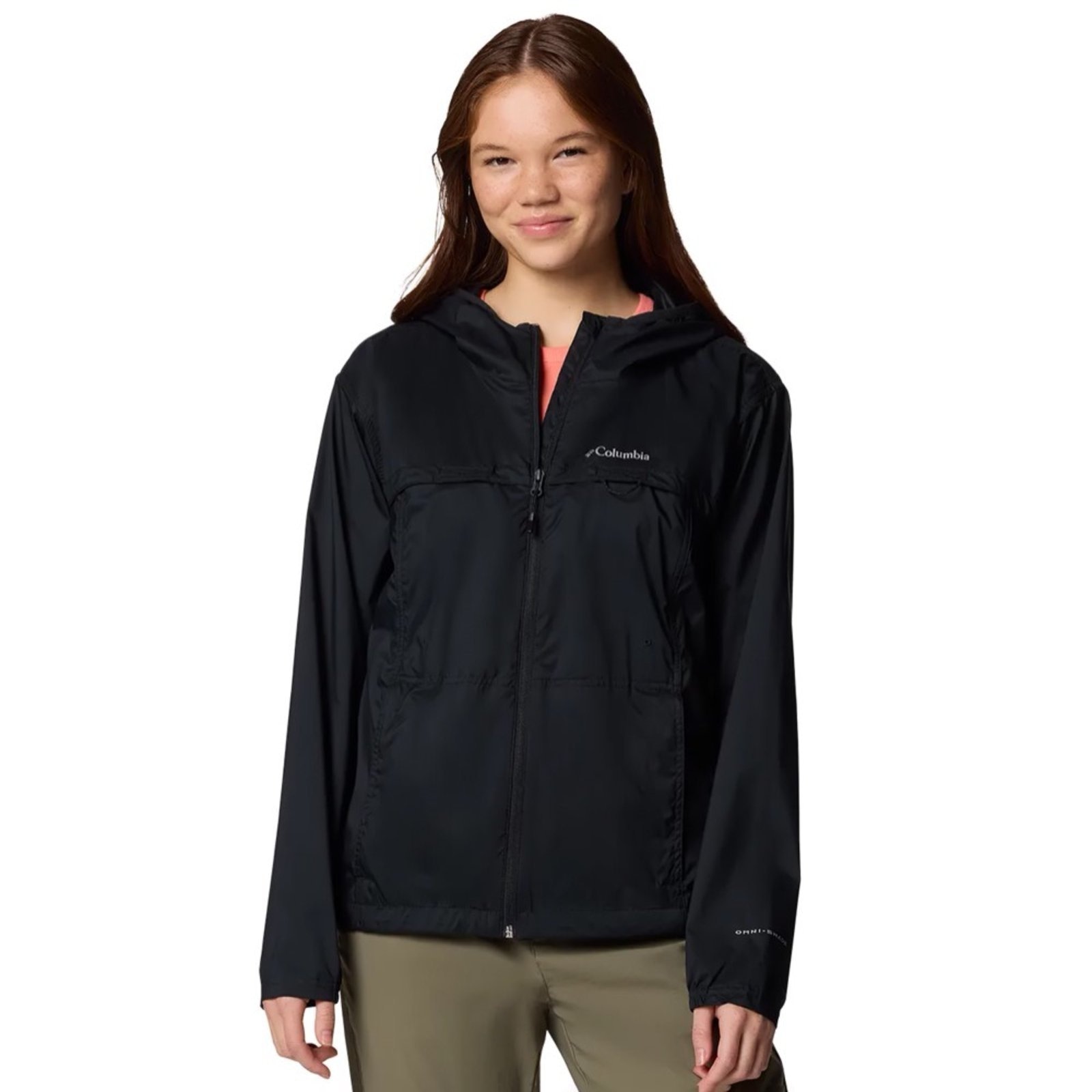 Imagem principal Jaqueta Columbia Crested Canyon Windbreak Feminino Columbia preto