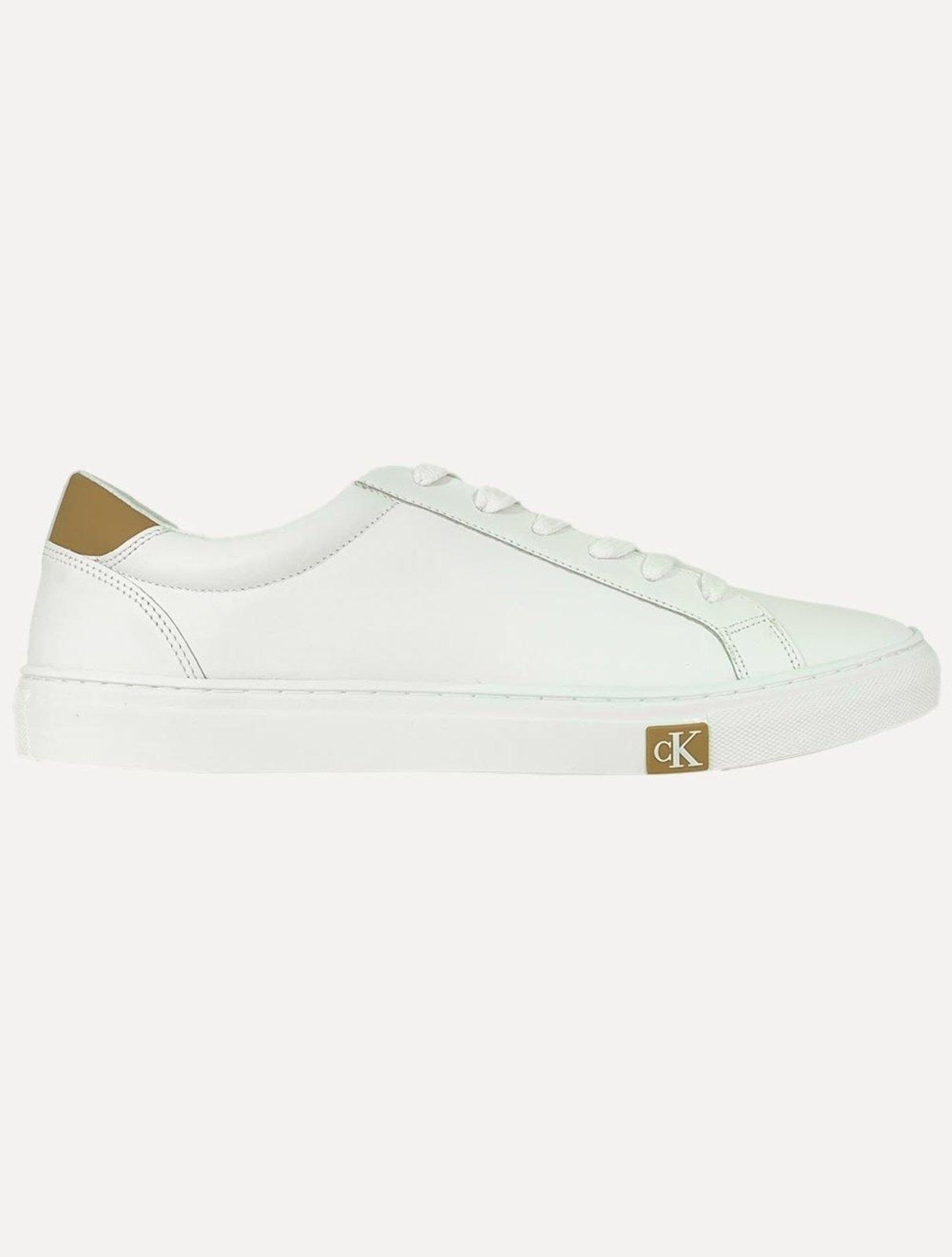 Imagem principal Tênis Calvin Klein Jeans Masculino Couro Project Queima Calvin Klein branco