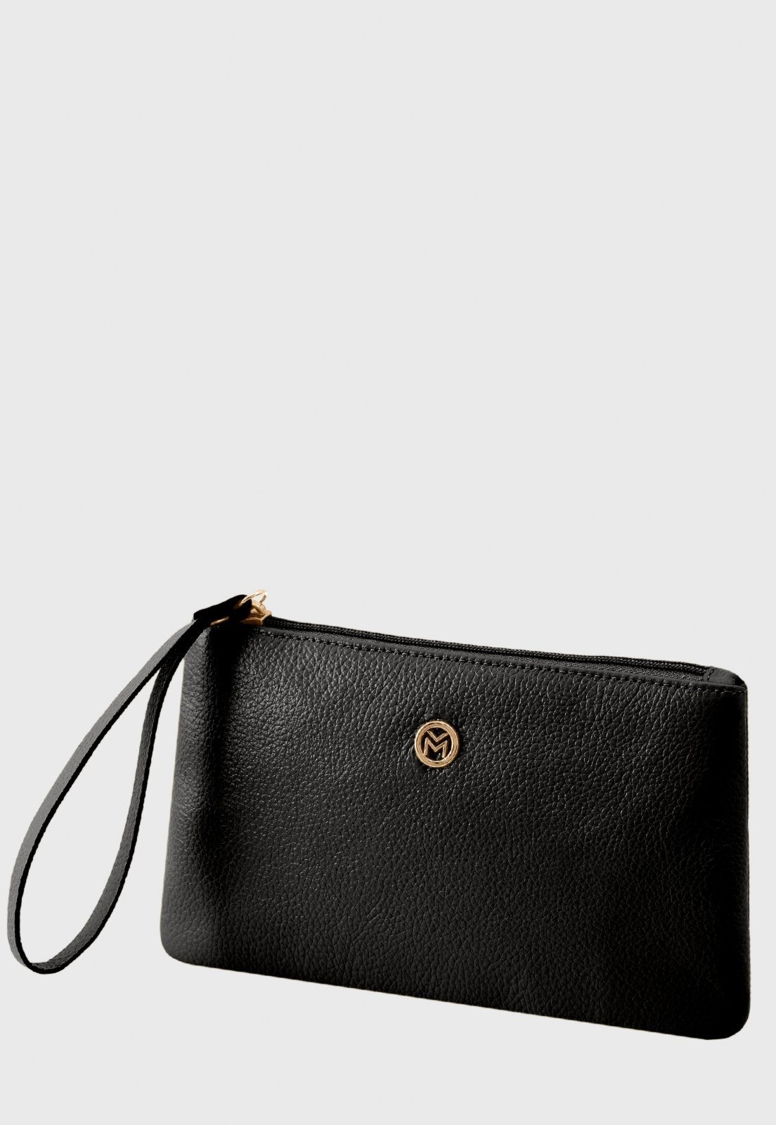 Imagem principal Bolsa Carteira Clutch Couro Mariart Cambará Preta Mariart preto