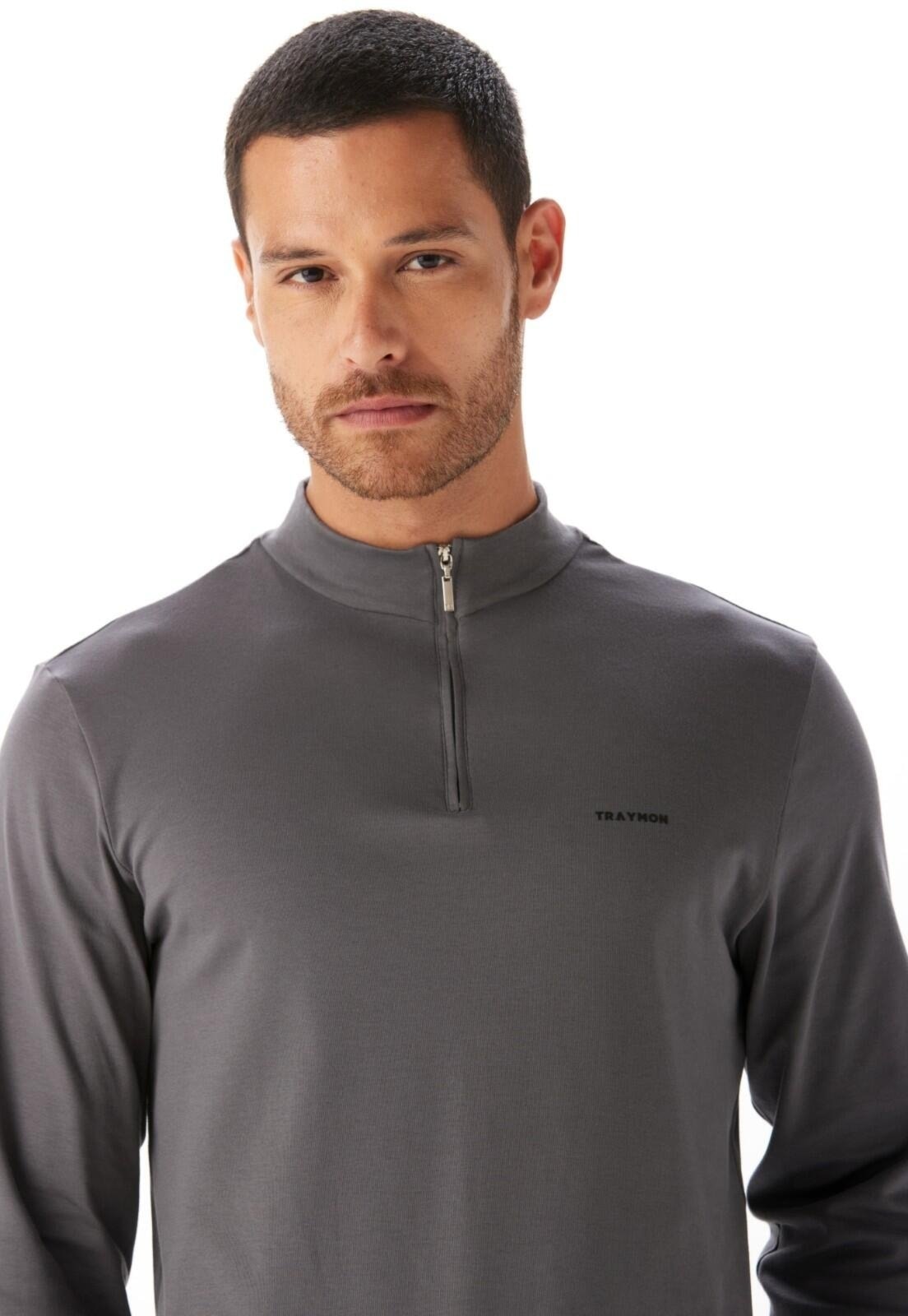 Imagem principal Blusa Casual Com Zíper Traymon Traymon cinza