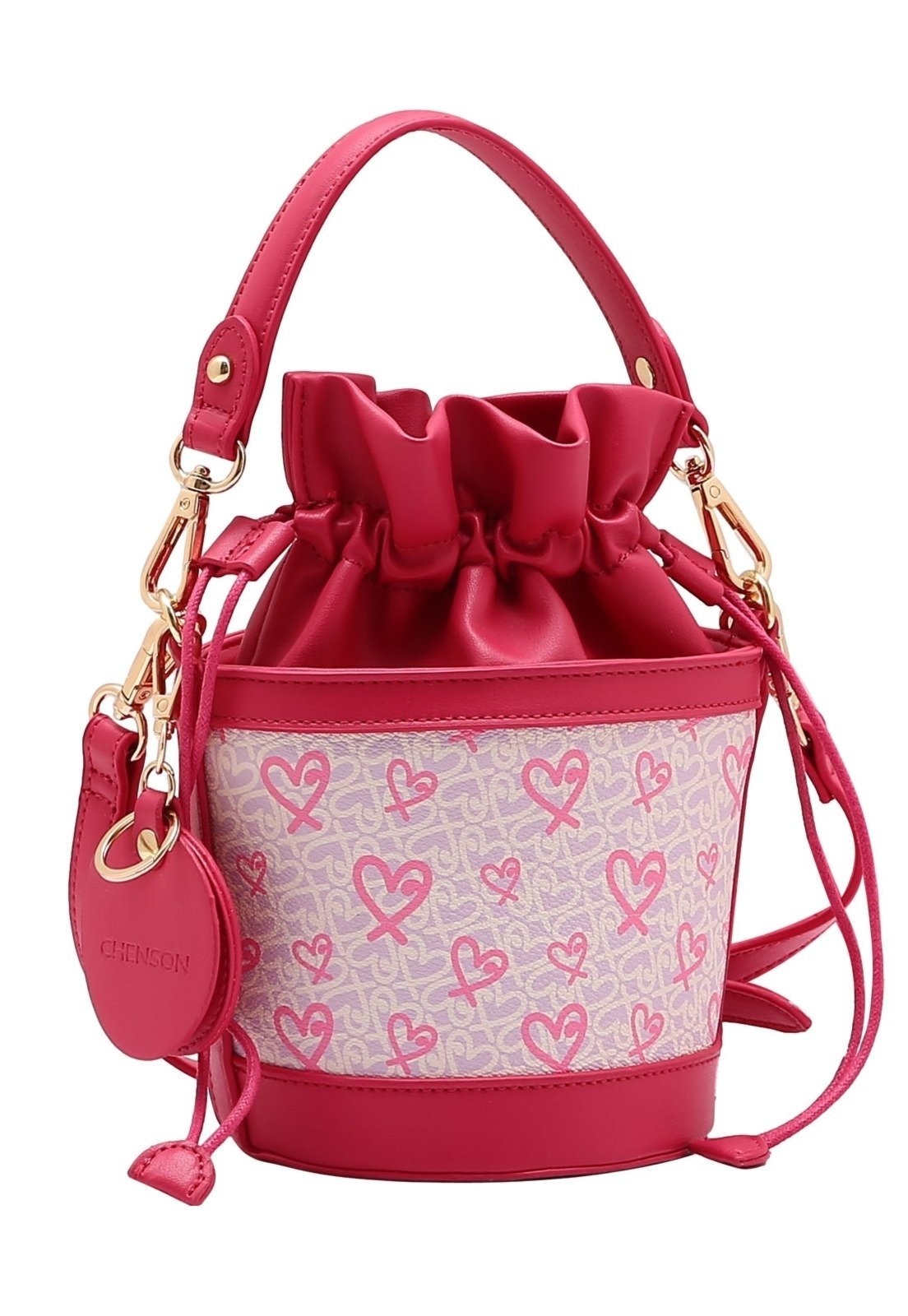 Imagem principal Bolsa Feminina Chenson Original Little Heart Saco 3484966 Chenson lilás