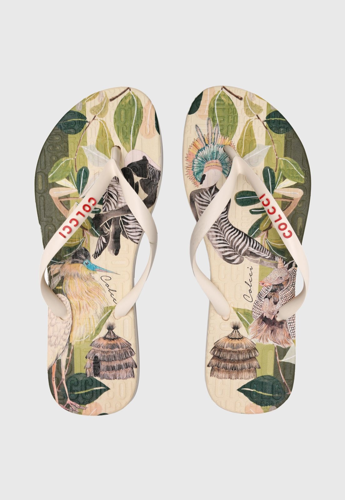 Imagem principal Chinelo Colcci Estampado Off-White Colcci off-white white