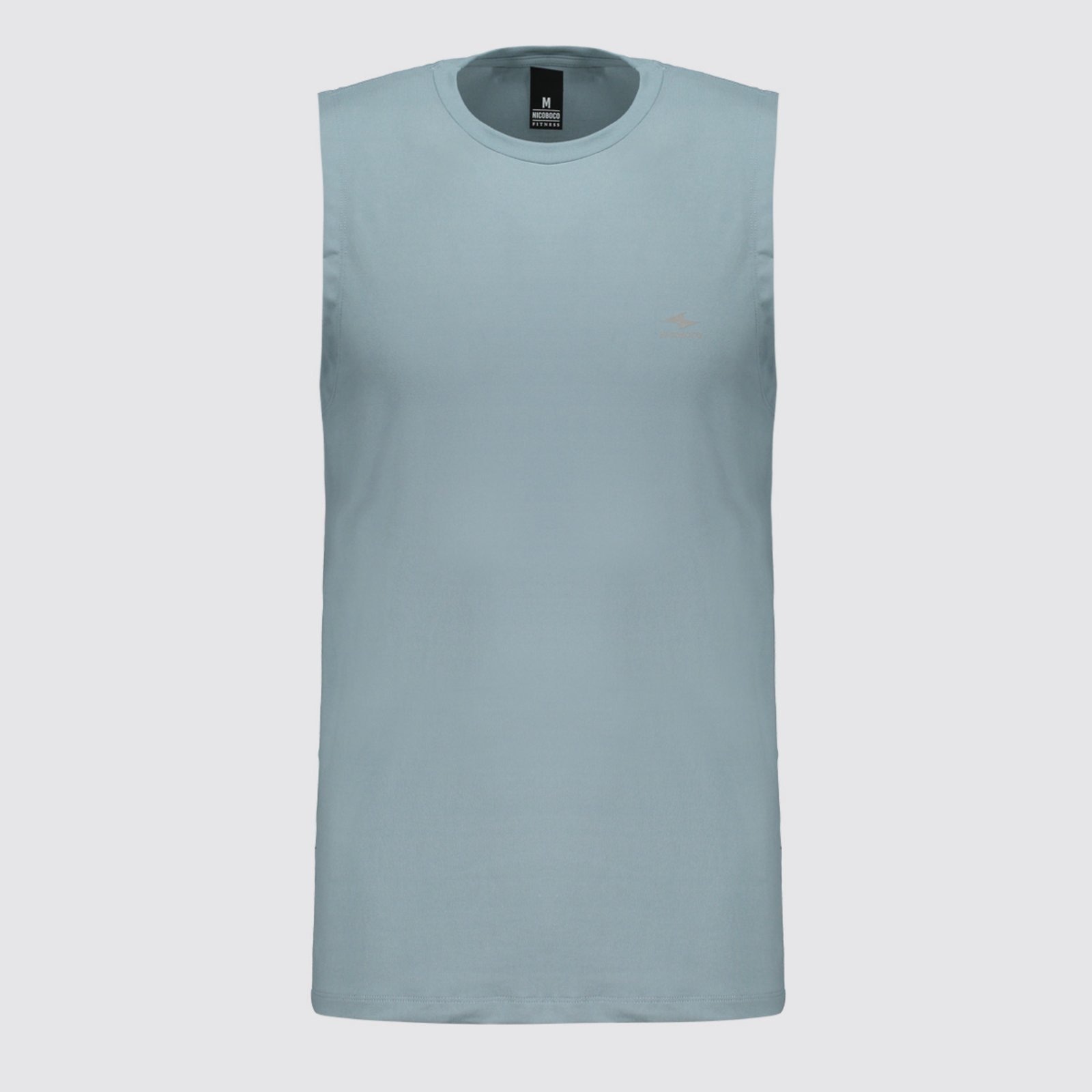 Imagem principal Regata Nicoboco Machão Fitness Rourke Nicoboco cinza