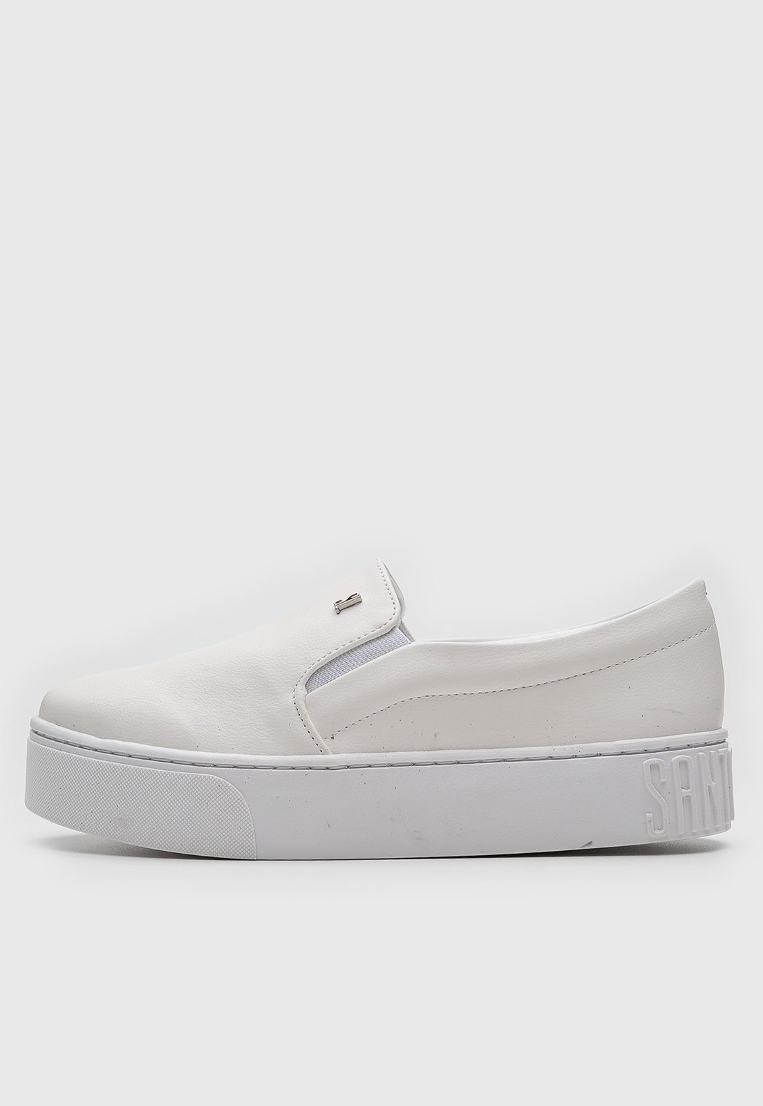 Imagem principal Tênis Slip On Flatform Santa Lolla Liso Santa Lolla branco