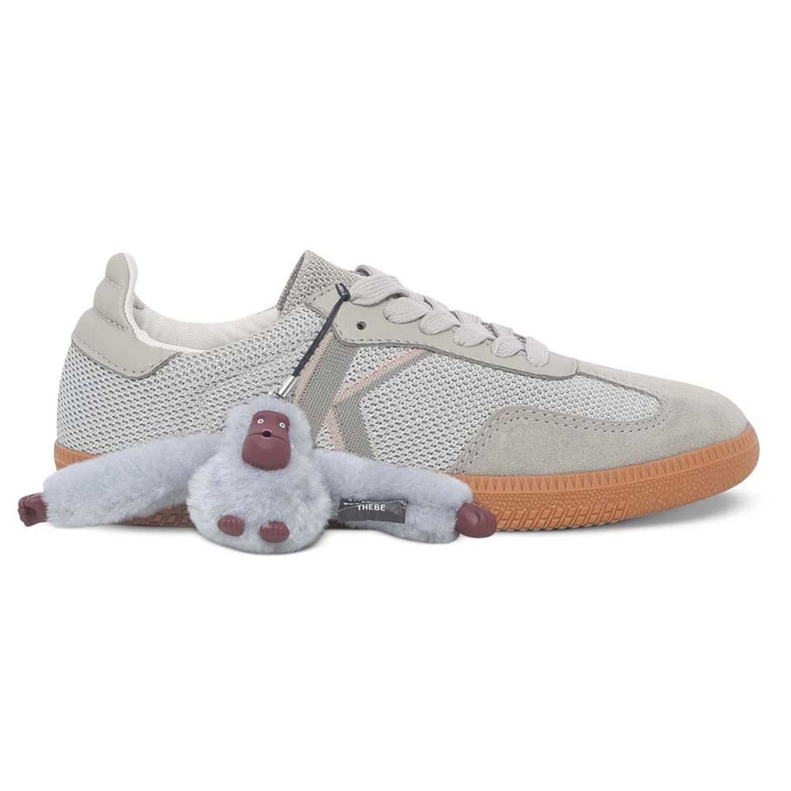 Imagem principal Tênis Kipling Clara Monkey Prata Kipling cinza