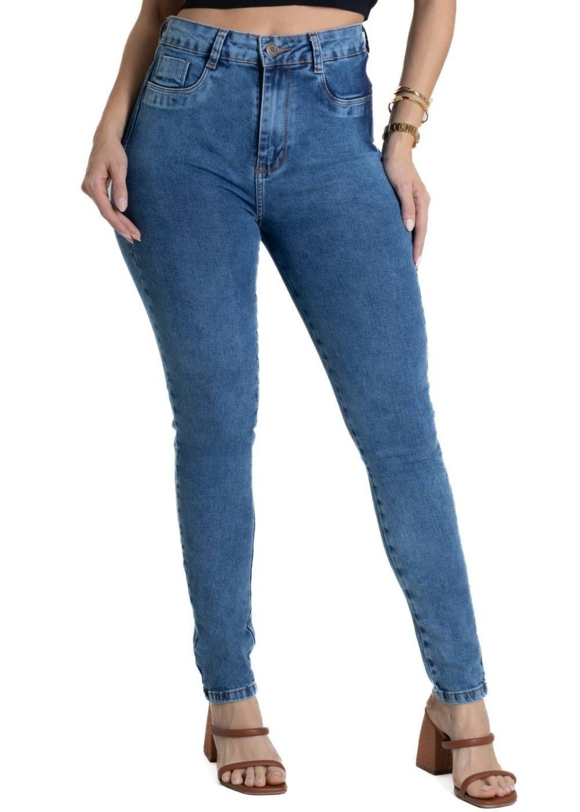 Imagem principal Calça Jeans Sawary Super Lipo - 280100 Sawary azul