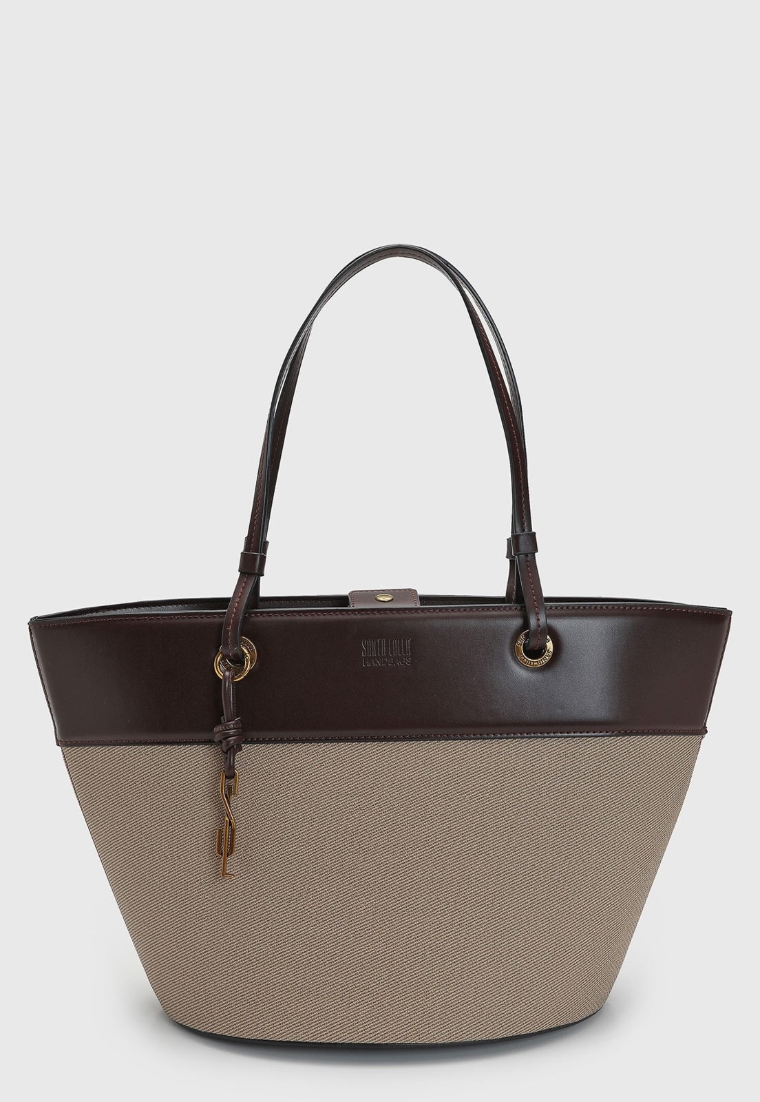 Imagem principal Bolsa Feminina Santa Lolla Estruturada Grande Santa Lolla bege