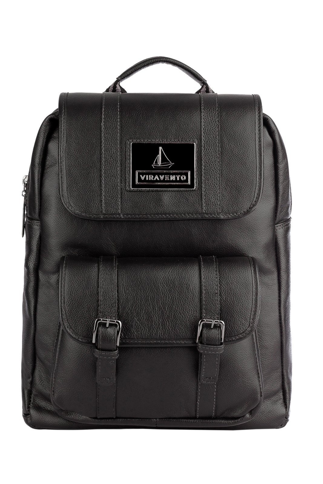 Imagem principal Mochila Vira Vento De Couro Trip - Preta Vira Vento café