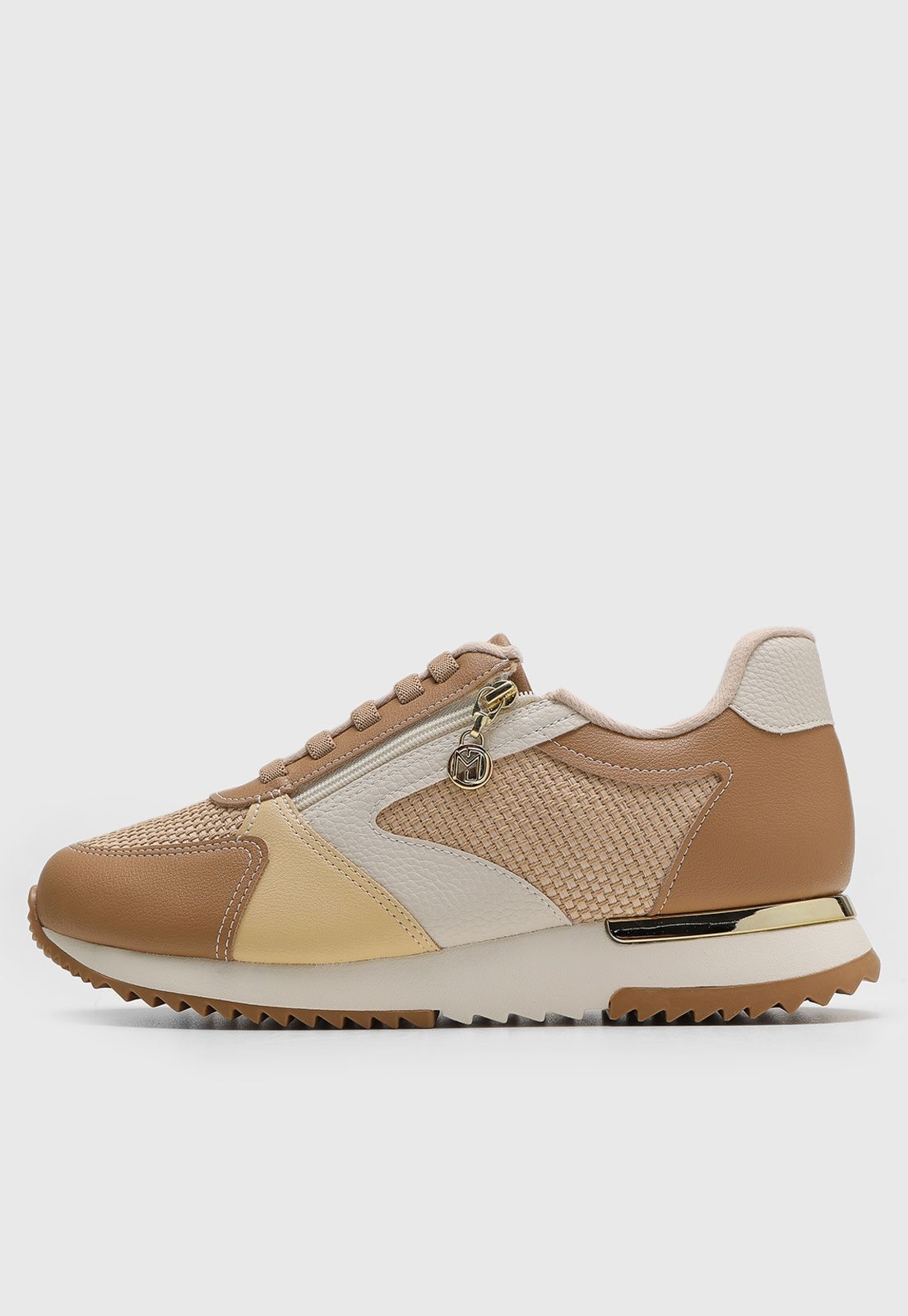 Imagem principal Tênis Modare Zíper Recortes MODARE caramelo