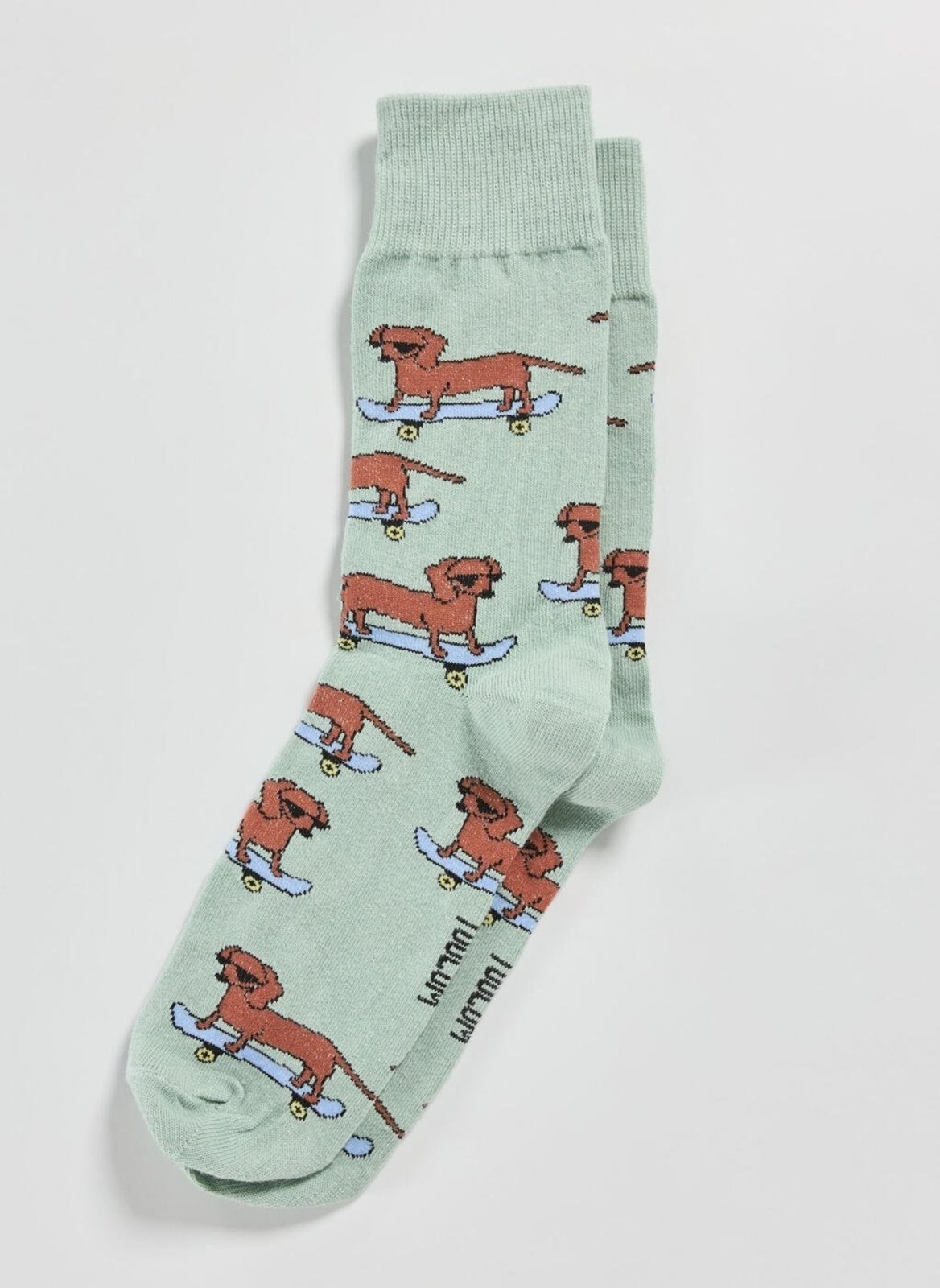 Imagem principal Meia Cachorro Com Skate Youcom verde