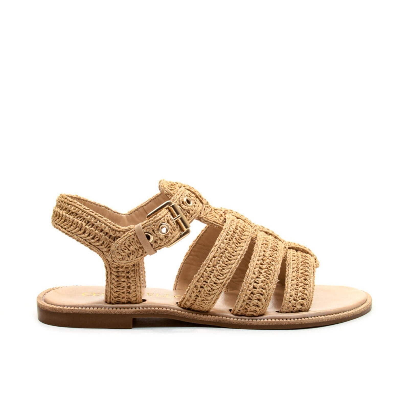 Imagem principal Rasteira Nude Bordada Cecconello 2837001-1 Cecconello off-white nude