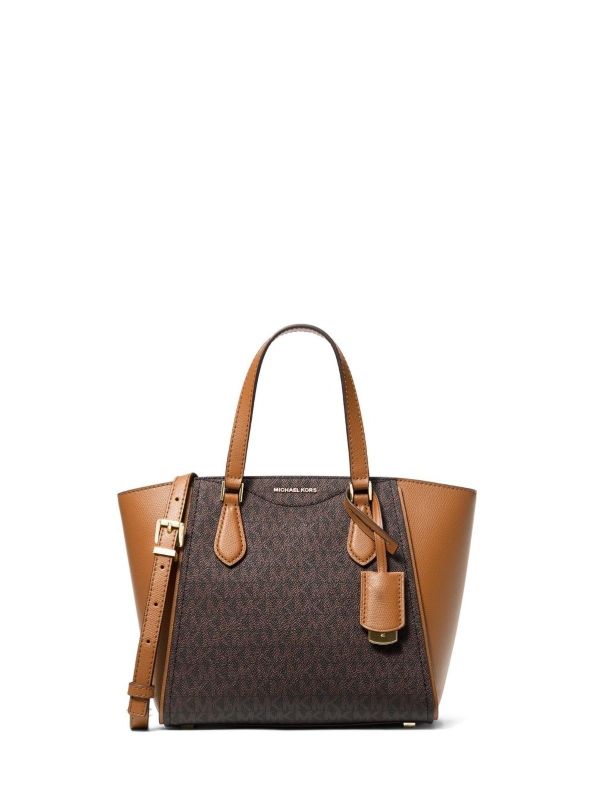 Imagem principal Bolsa Tote Taryn Logo Pequena 32F4gtbc1b252 Michael Kors marrom