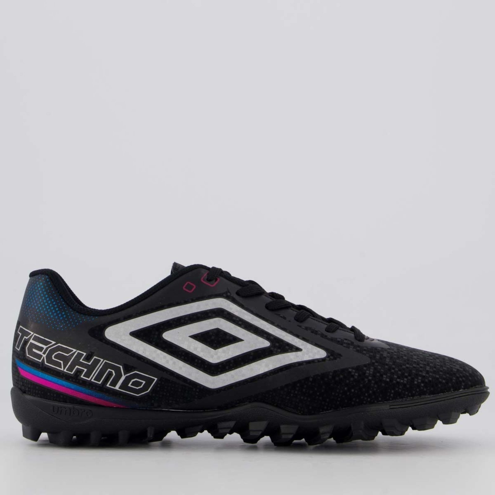 Imagem principal Chuteira Umbro Techno II Society Preta e Cinza Umbro preto