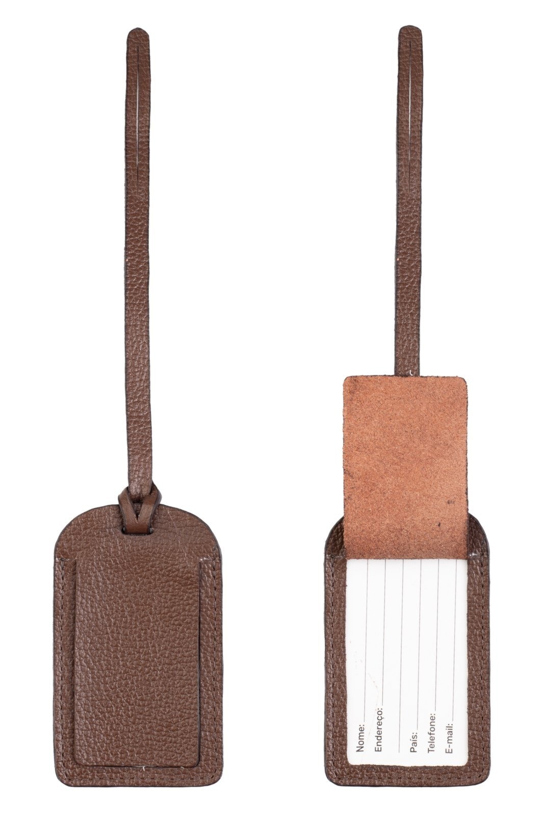 Imagem principal Tag Andrea Vinci De Viagem Em Couro Liso - Whisky Andrea Vinci azul