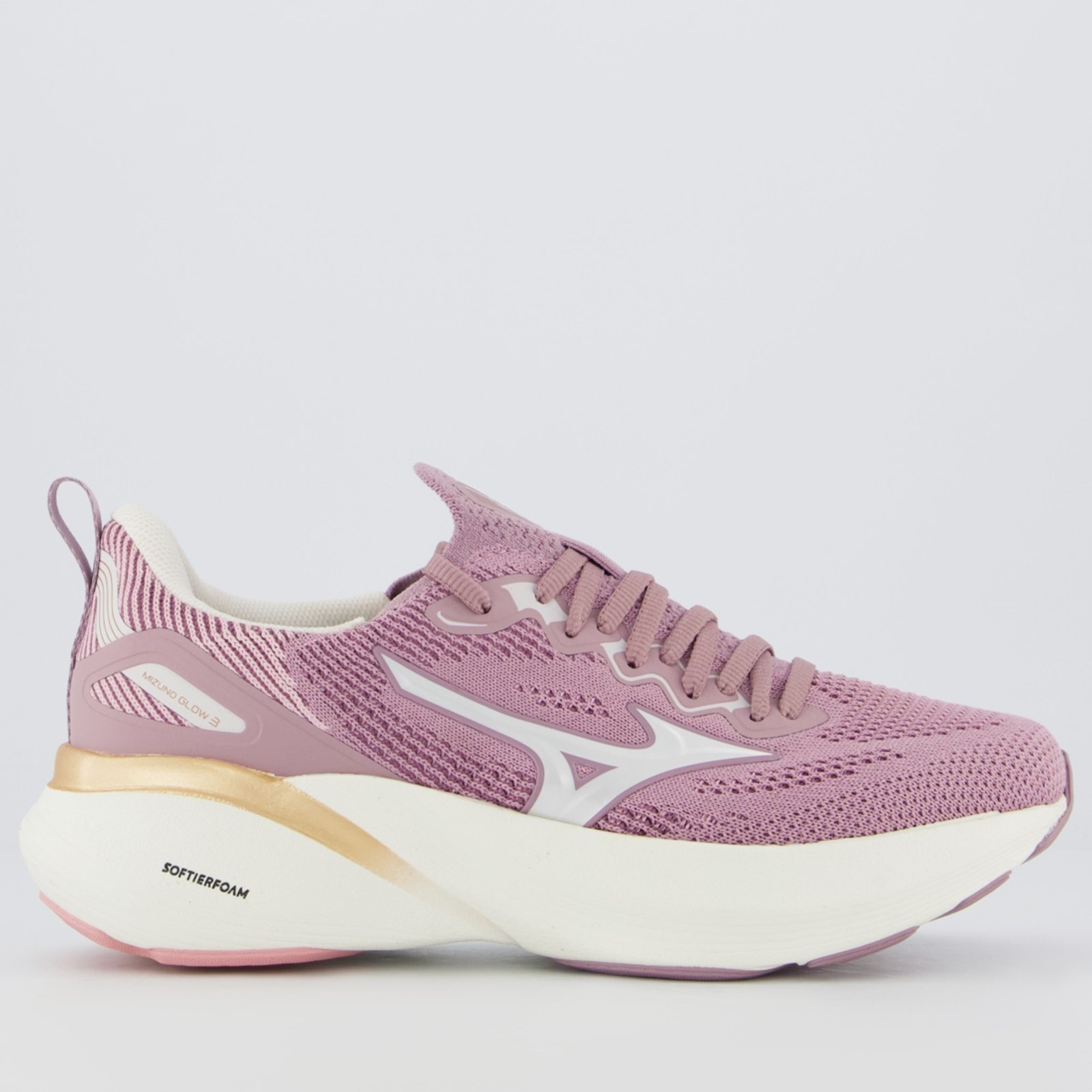 Imagem principal Tênis Mizuno Glow 3 Feminino Lilás Mizuno roxo