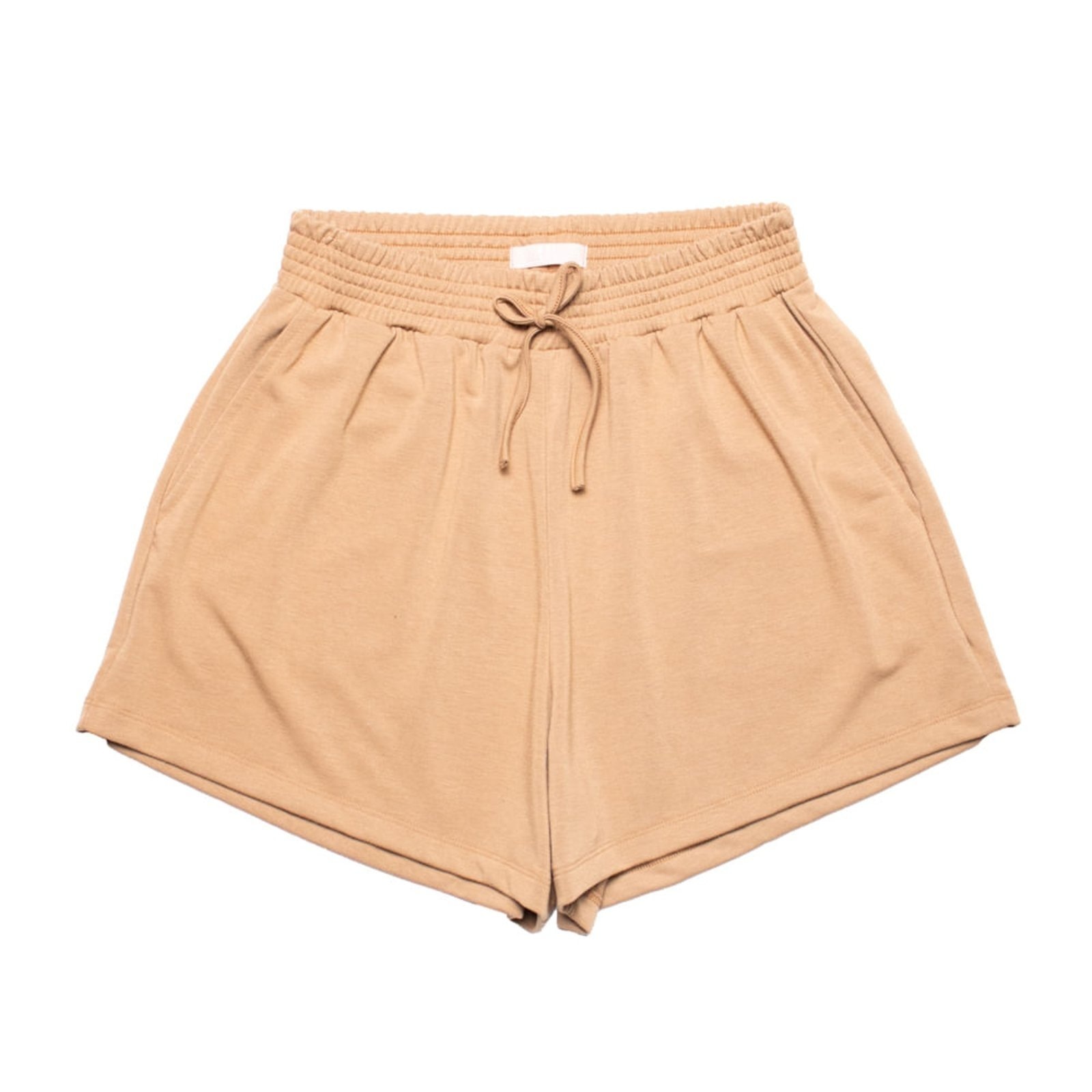 Imagem principal Short Feminino LZT Plus Size Moletinho LZT caramelo