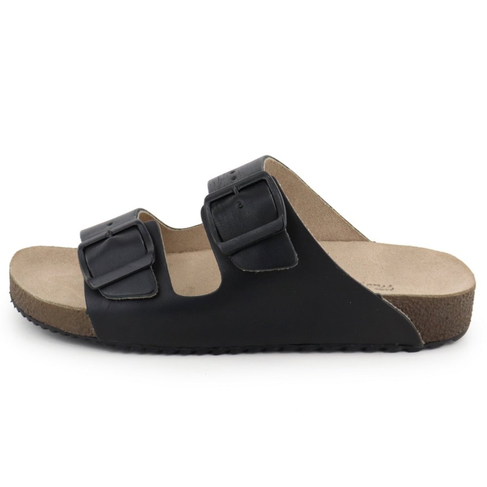 Imagem principal Rasteira Papete Feminina em Couro Acolchoada Maria Paula MARIA PAULA preto