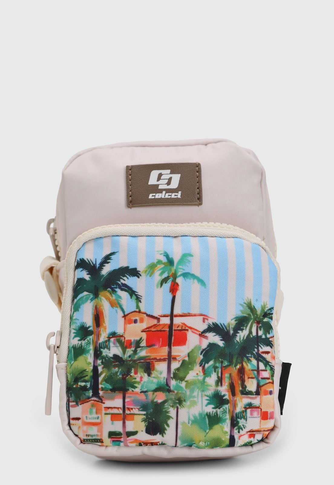 Imagem principal Bolsa Feminina Colcci Estampa Tropical Claro Colcci rosa