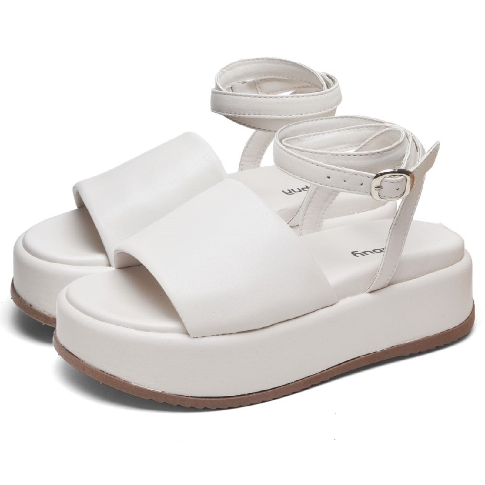 Imagem principal Papete Chinela Tamanco Feminino DUBUY 2065FG OFF-WHITE DUBUY off-white white