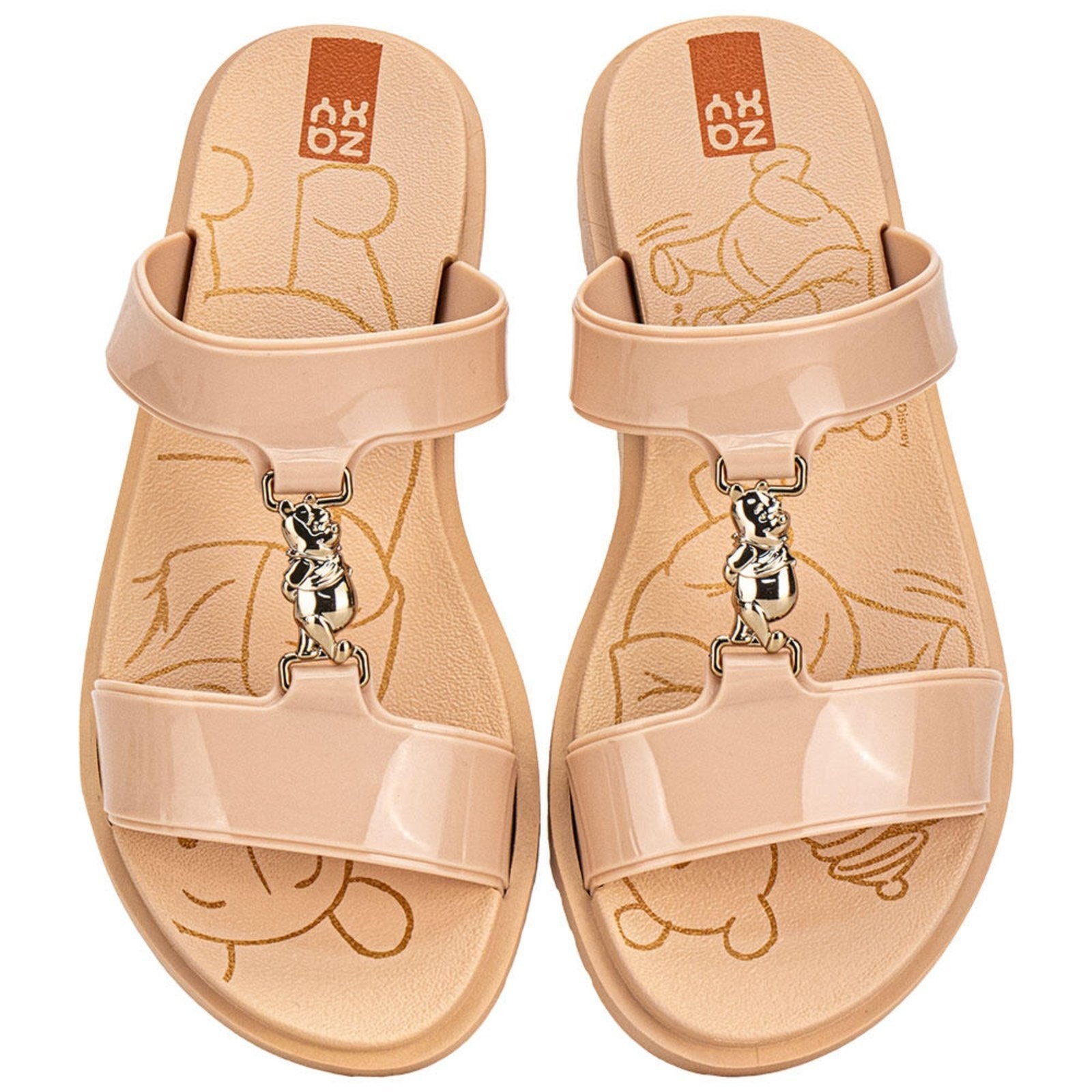 Imagem principal Chinelo Feminino Slide Disney Mix Zaxy 19271 3299271 Zaxy bege