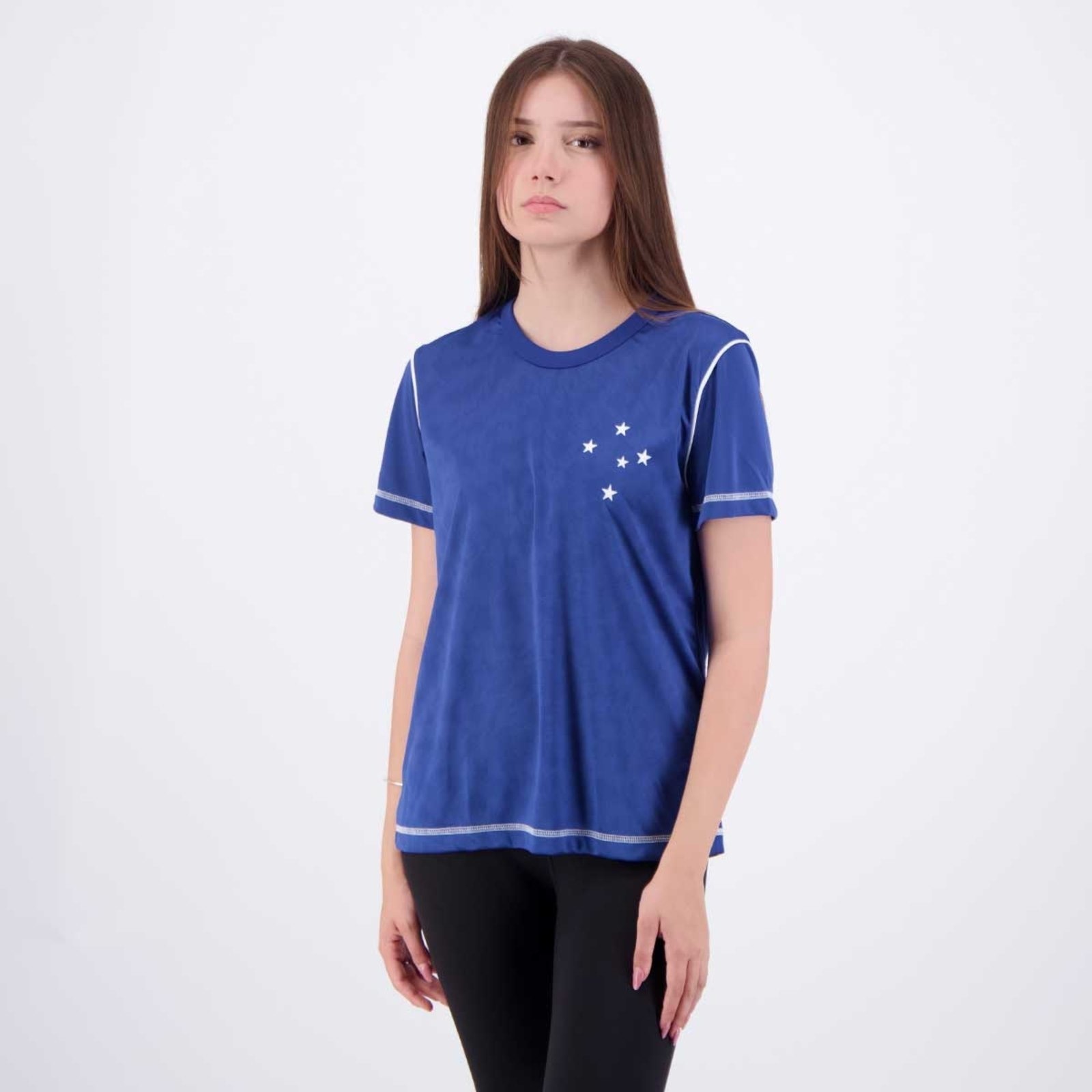 Imagem principal Camisa Cruzeiro Ser Feminina braziline azul