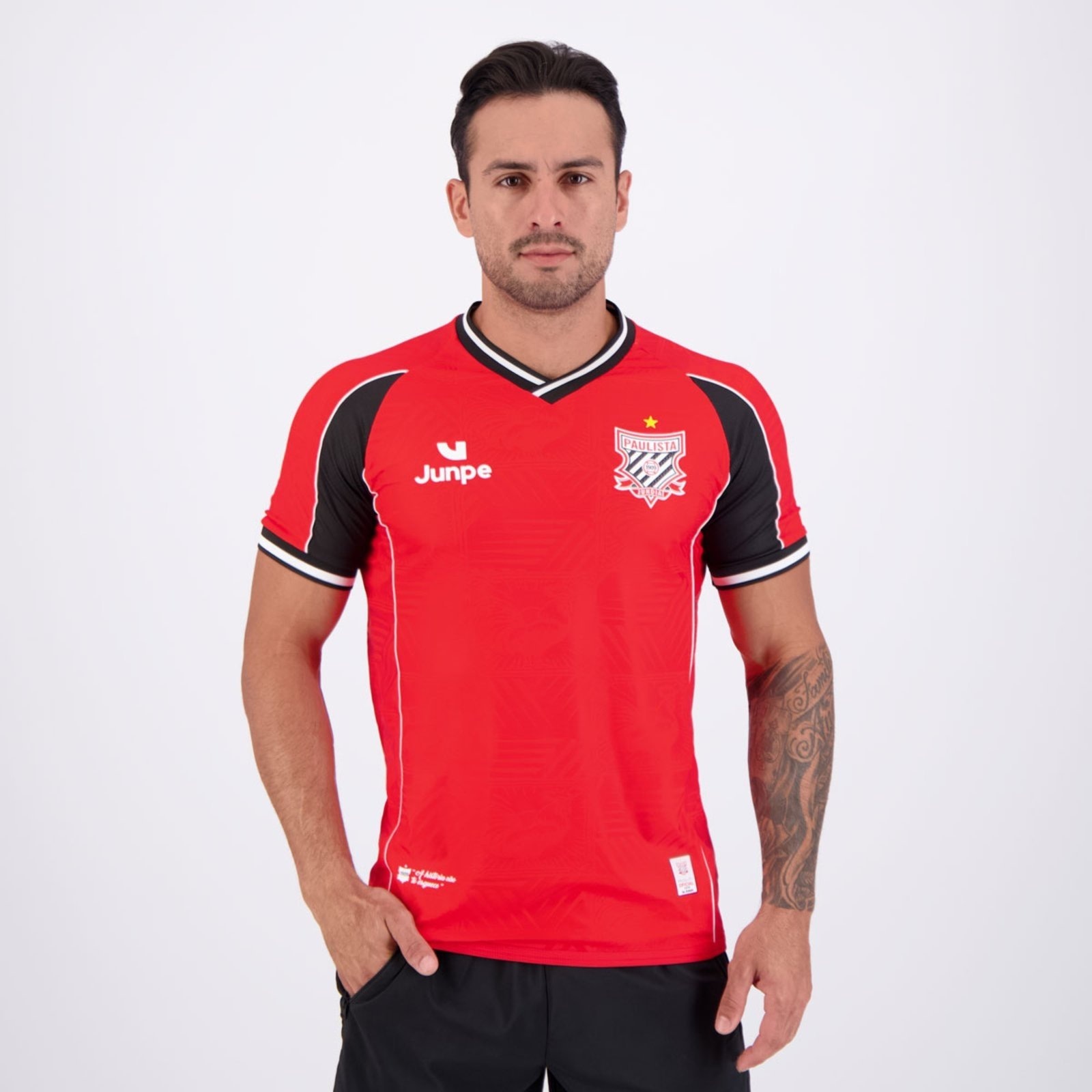 Imagem principal Camisa Junpe Paulista de Jundiaí III 2026 Junpe Sports vermelho