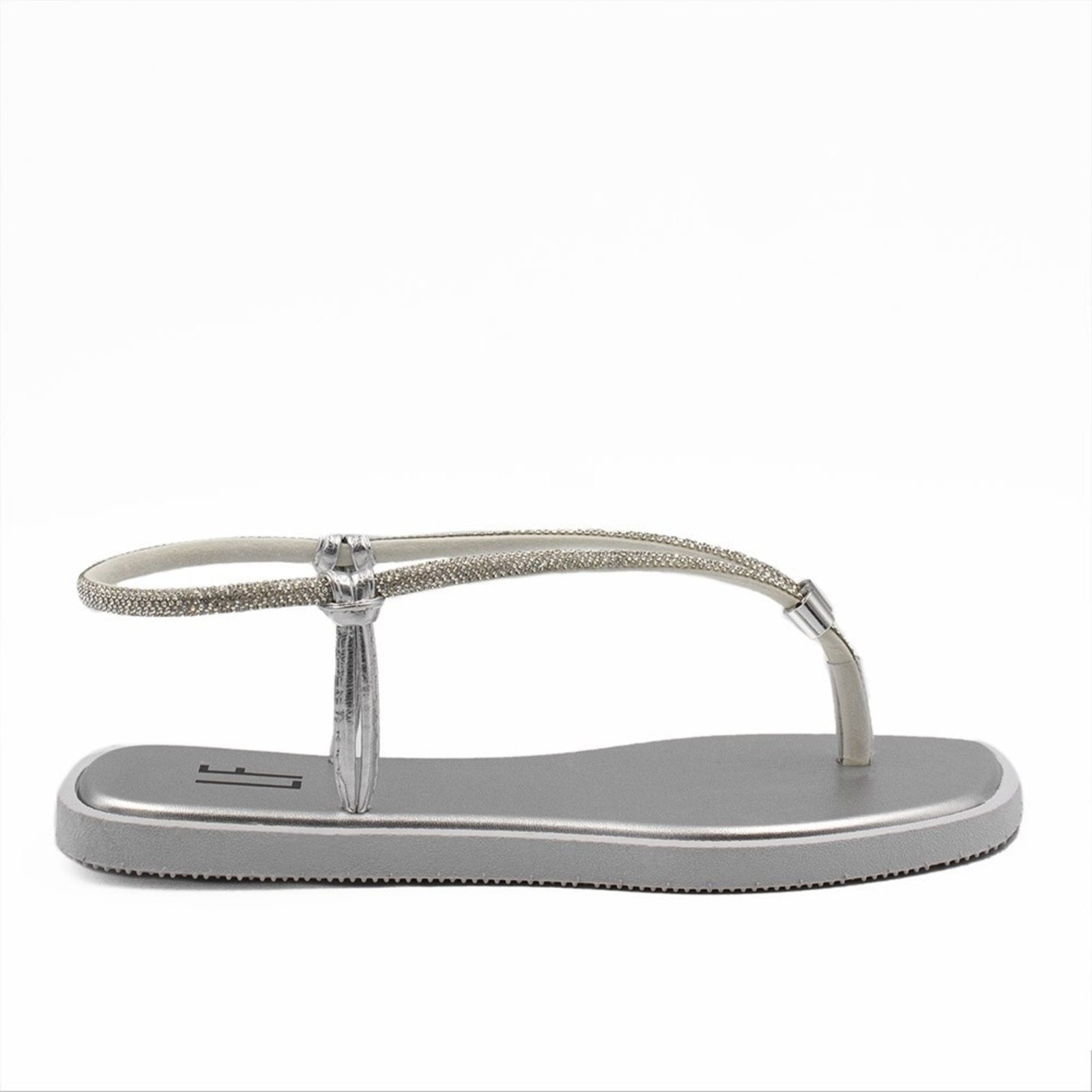 Imagem principal Rasteira Zatta Ajustável Brilho Débora Prata ZATTA cinza