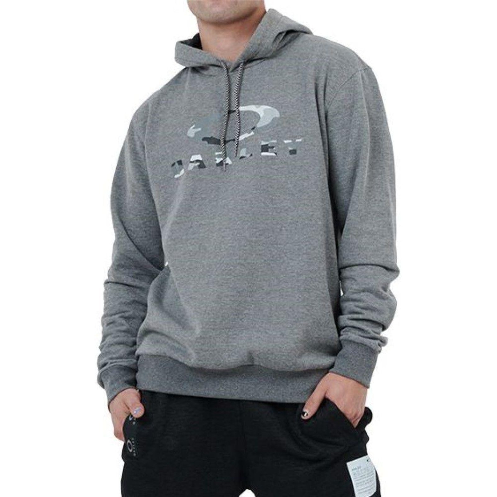Imagem principal Moletom Oakley Canguru Camo Hoodie Masculino Oakley cinza