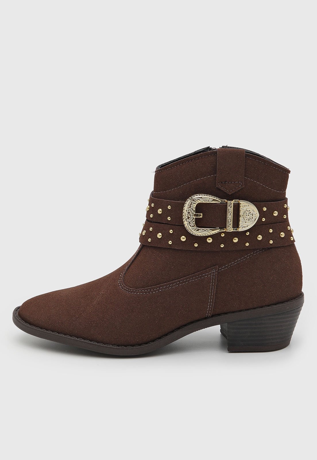 Imagem principal Bota Feminina Moleca Fivela MOLECA marrom