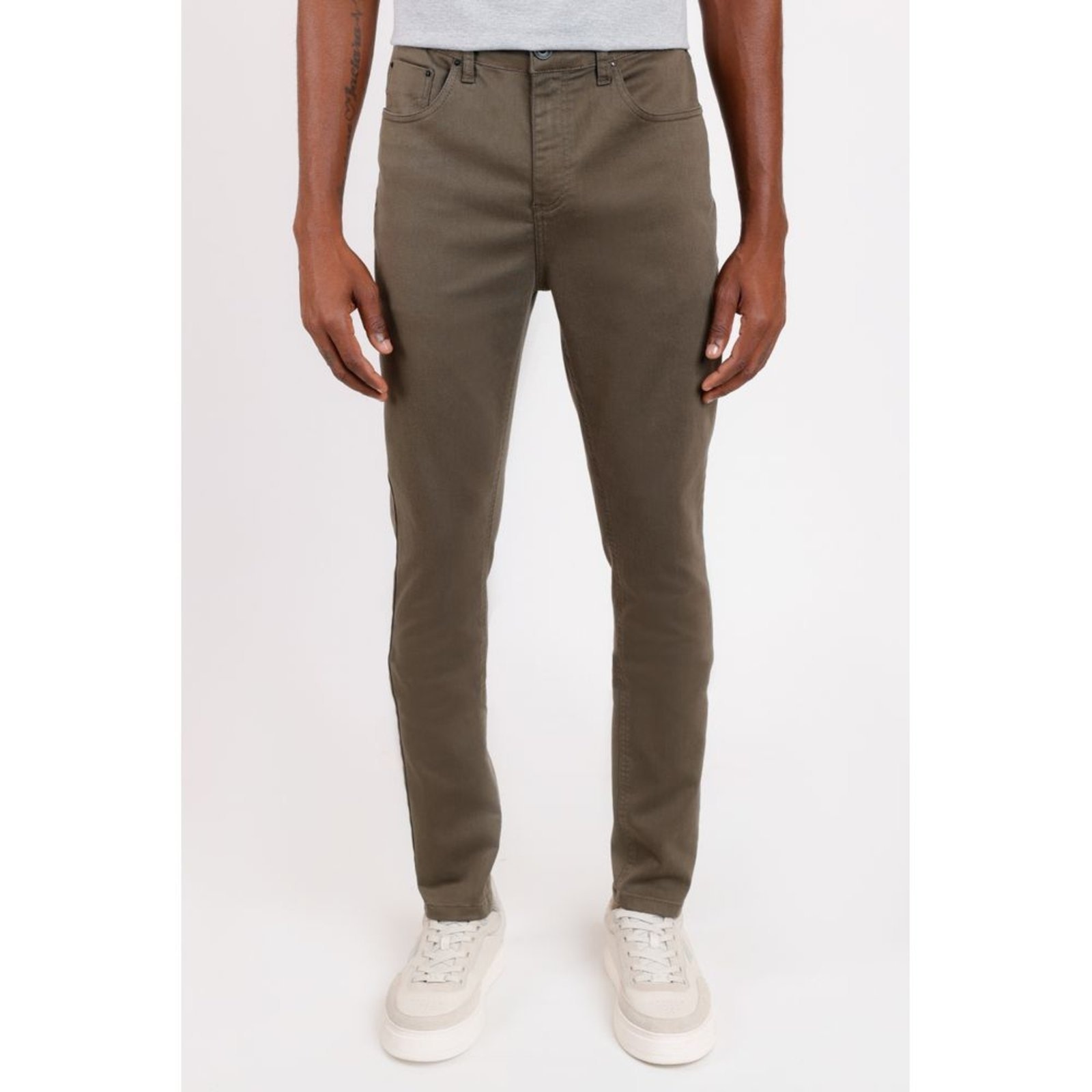 Imagem principal Calça Color Five Pockets Skinny Power Militar Aramis verde