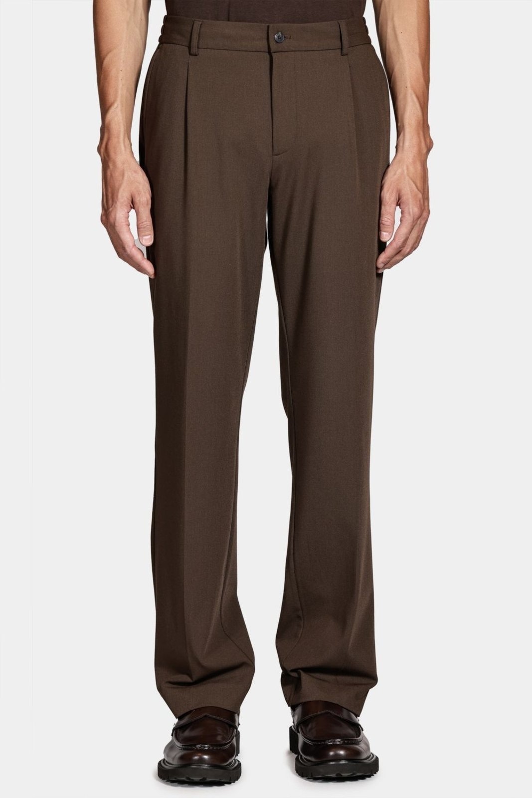 Imagem principal Calça Aramis Alfaiataria Cós Elástico Café Aramis incolor