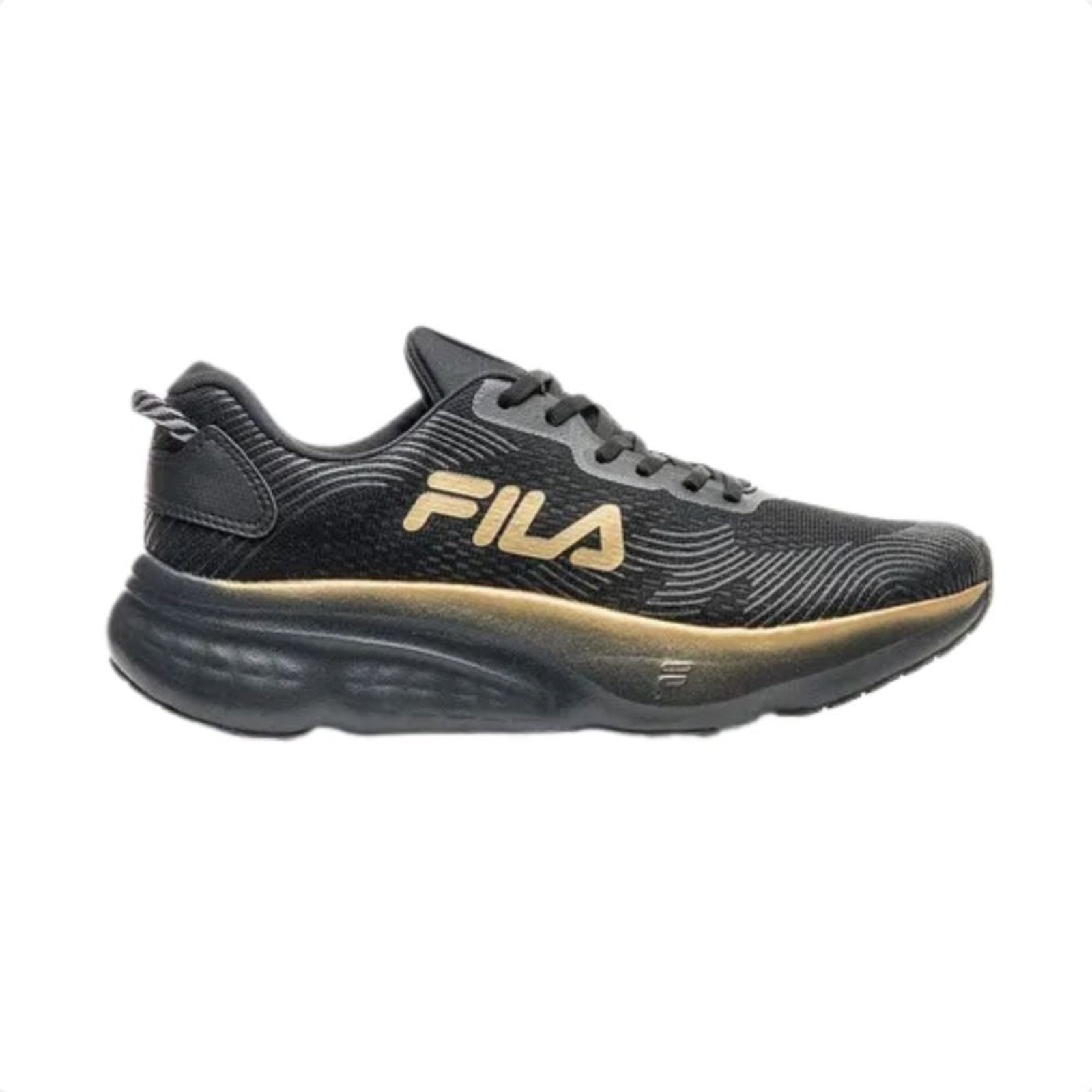 Imagem principal Tênis Running Masculino Fila Maxximus E Dourado Fila preto