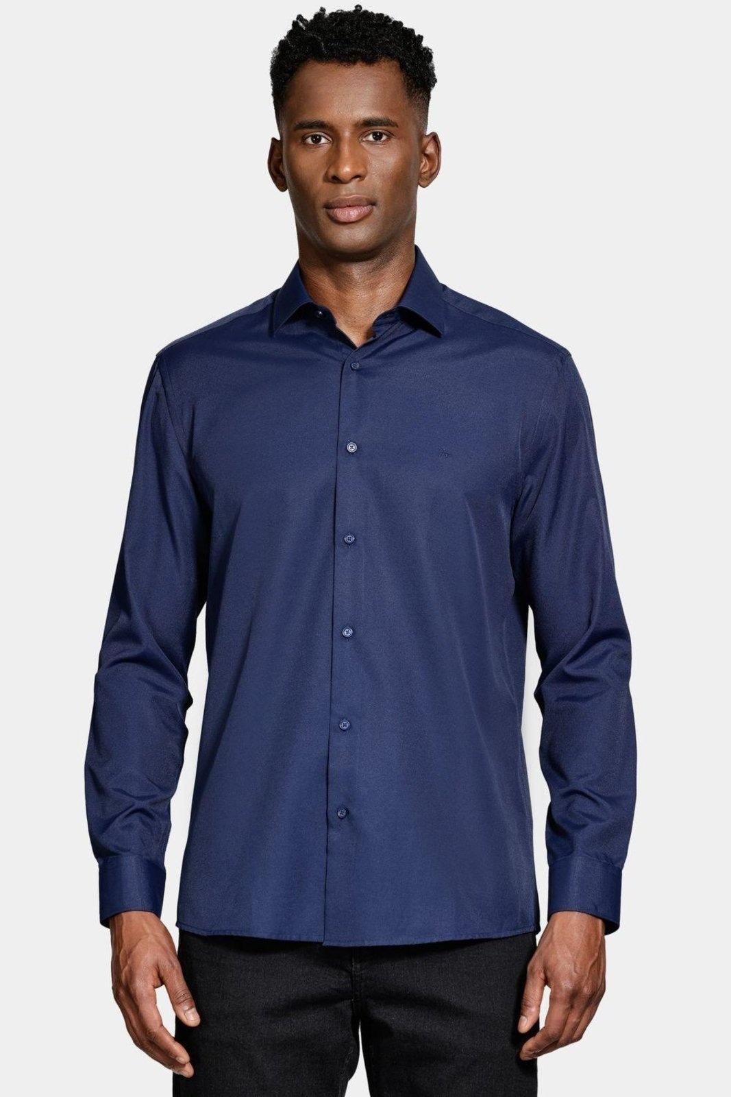 Imagem principal Camisa Aramis Regular Tricoline Manga Longa Marinho Aramis azul marinho