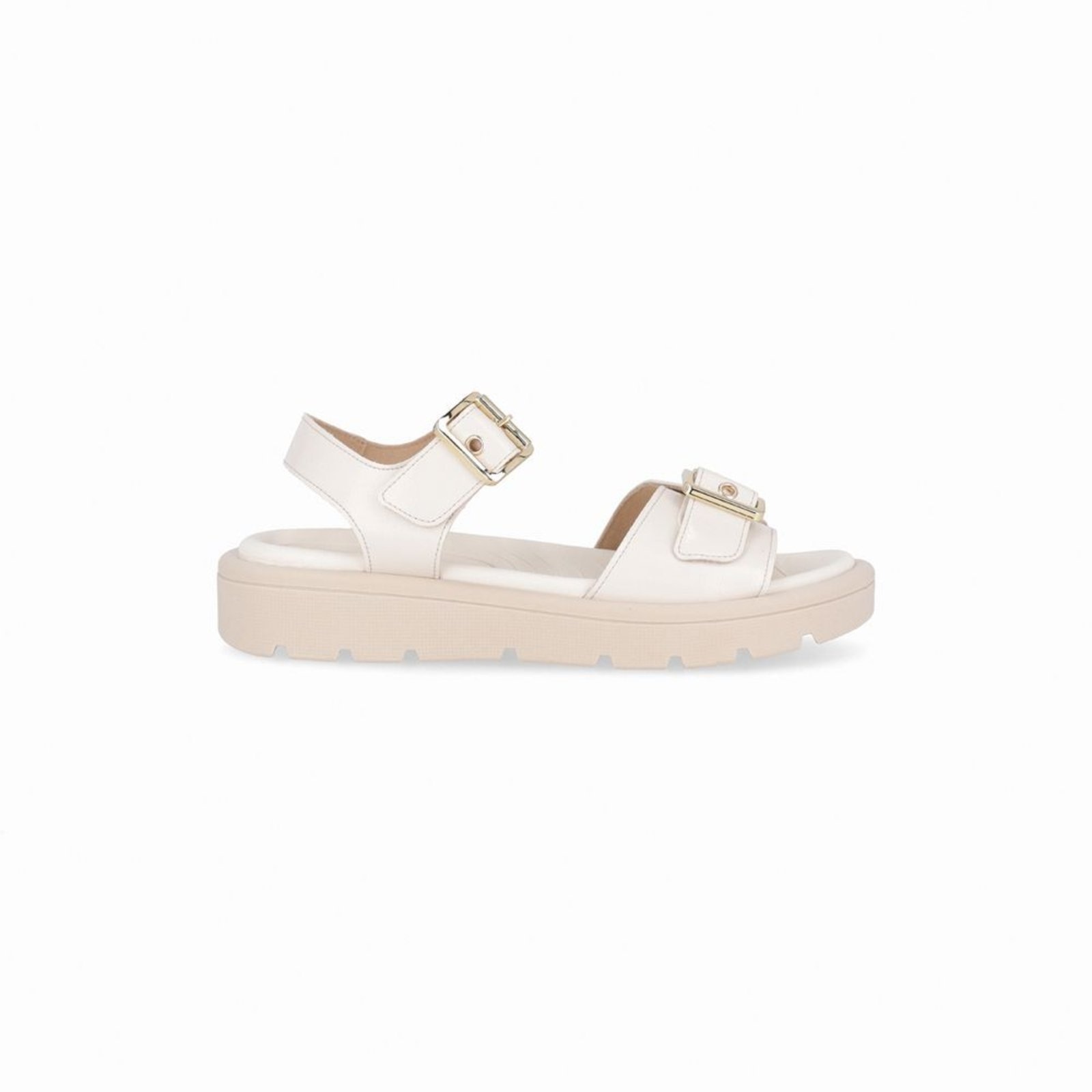 Imagem principal Sandália Gabriela Anabela Baixo Off White Piccadilly branco white