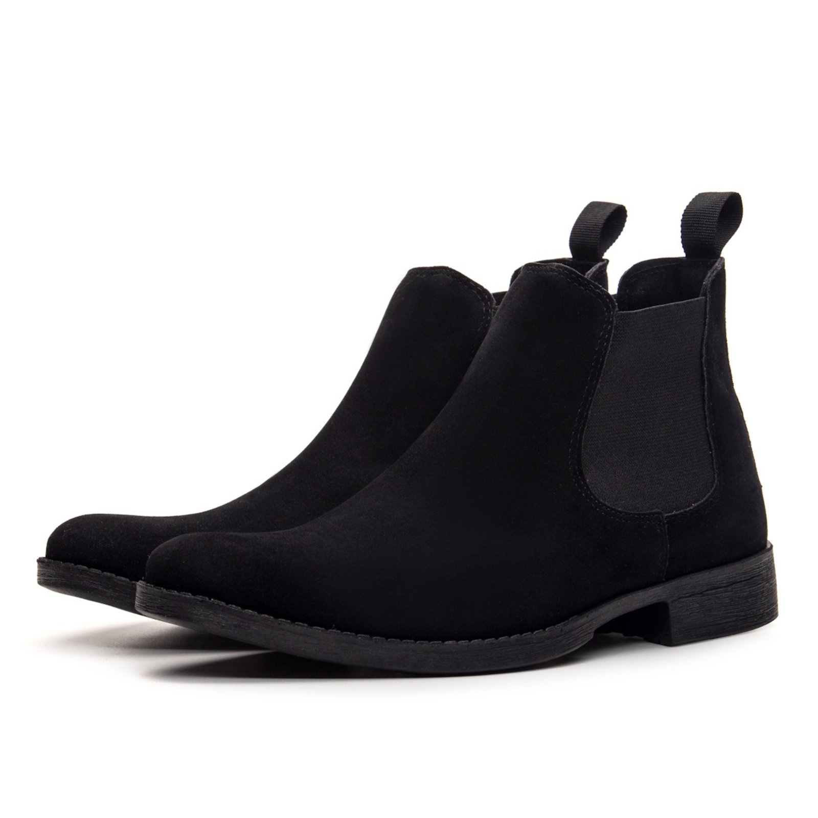 Imagem principal Botina Bota Chelsea Masculina Country Rodeio Confortavel Camurça Preta Bia Ramos preto