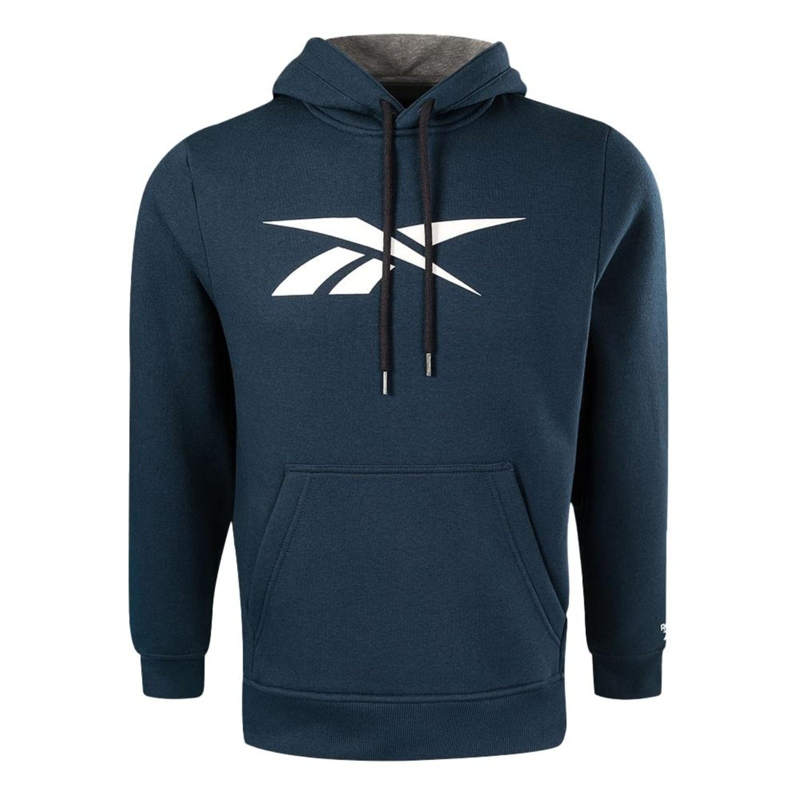 Imagem principal Moletom Reebok Canguru M Big Vector Hooded WT24 Marinho Reebok azul marinho