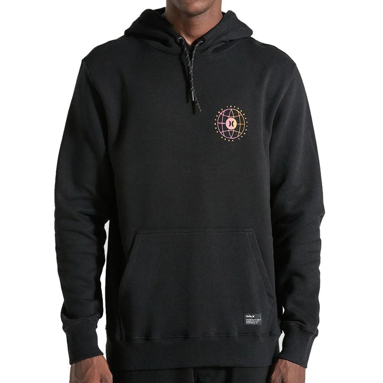 Imagem principal Moletom Hurley Canguru Level WT25 Masculino hurley preto