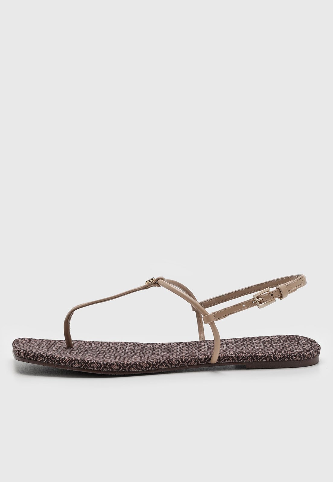 Imagem principal Rasteira Fechada Feminina Capodarte Tiras Finas Capodarte bege