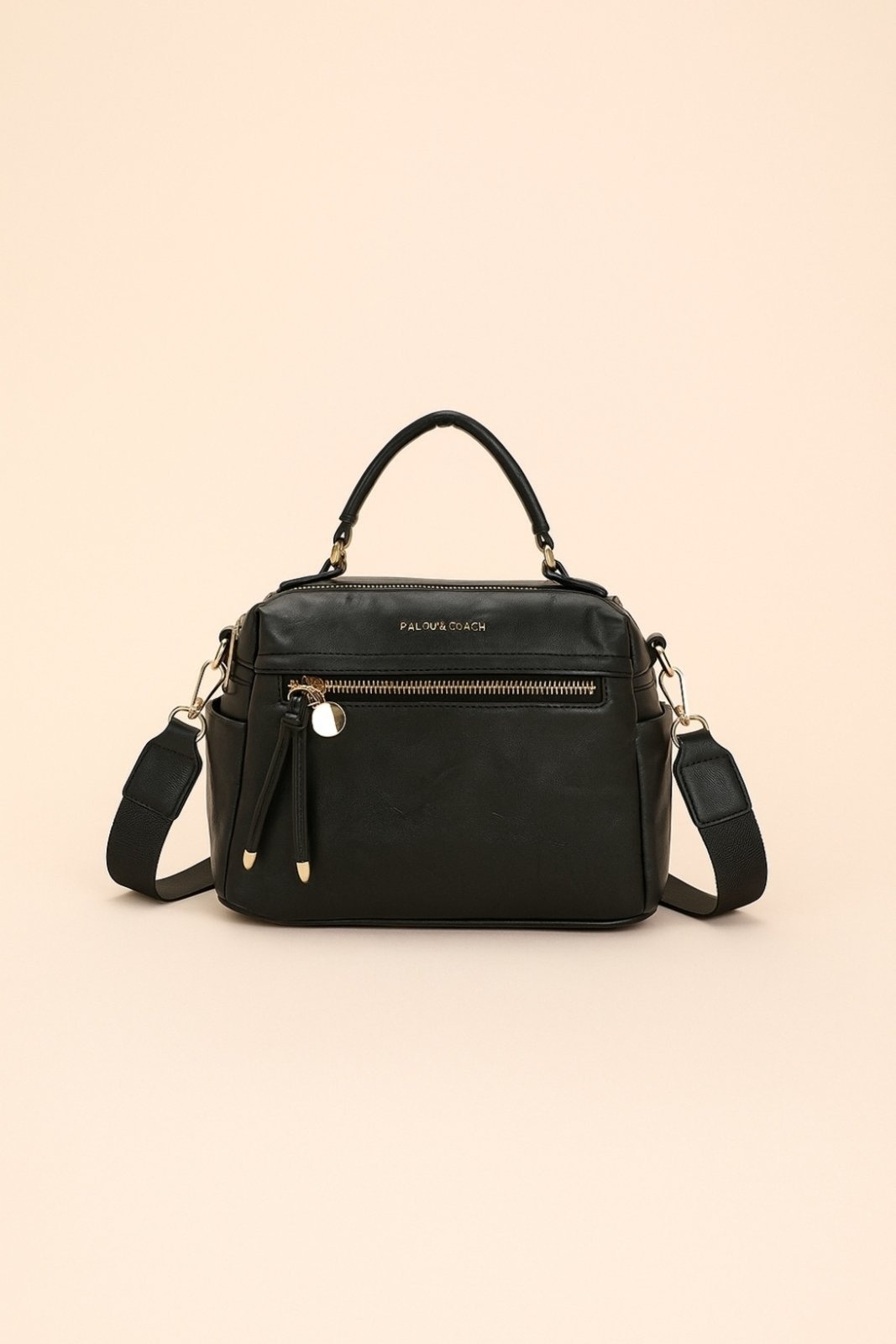 Imagem principal Bolsa Média Transversal D Bell Outlet Fashion Preta D BELL OUTLET FASHION preto