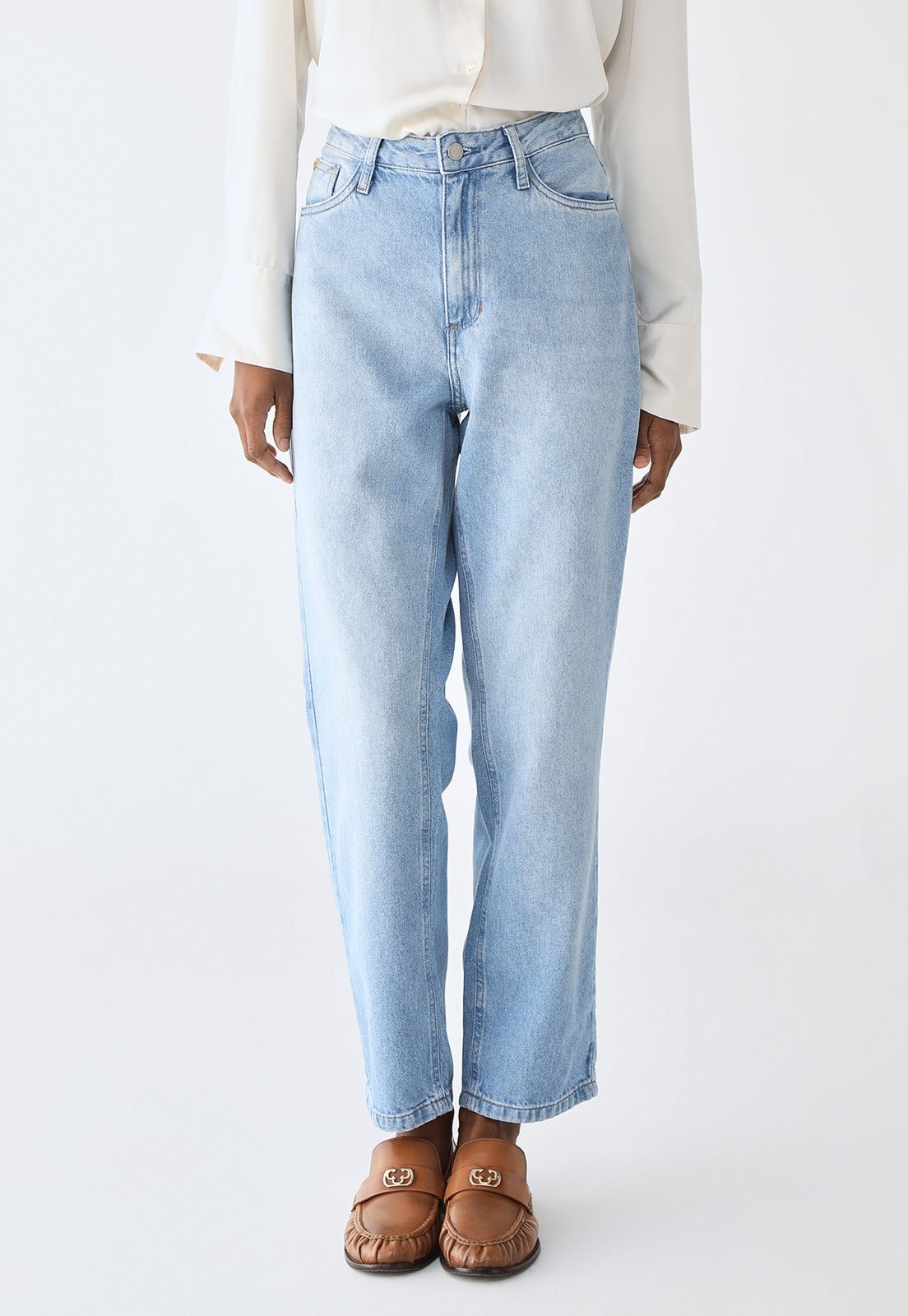 Imagem principal Calça Jeans Dudalina Reta Pocket Dudalina azul