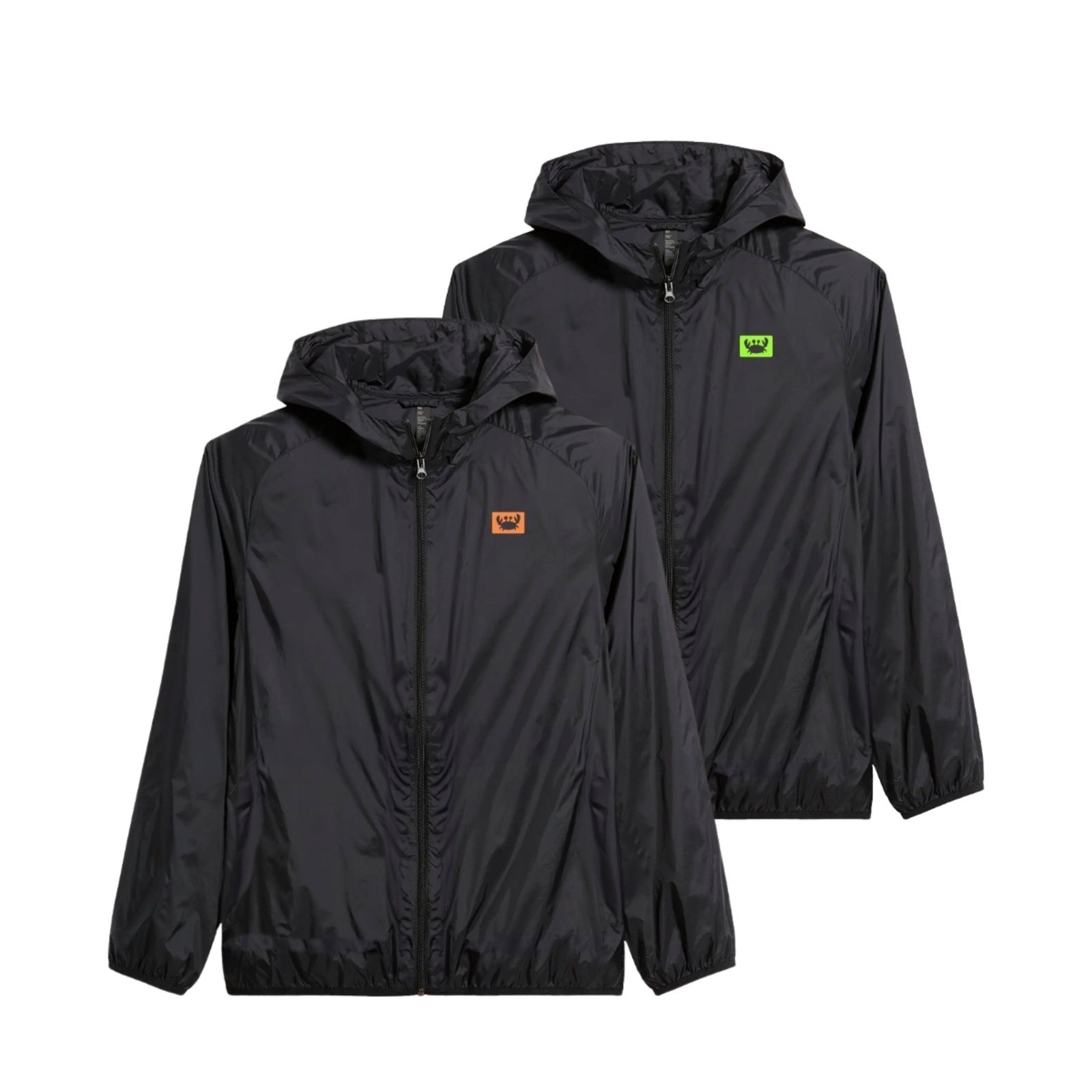 Imagem principal Kit 2 Jaqueta Relaxado Masculino Corta Vento Modelo Siri Relaxado preto