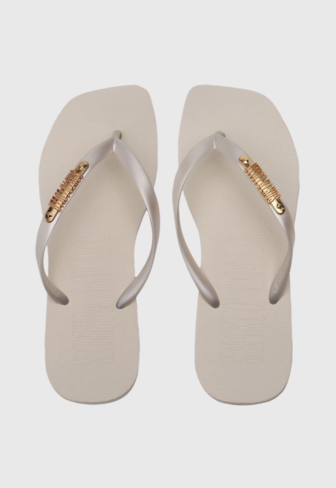 Imagem principal Chinelo Feminino Santa Lolla Dedo Off-White Santa Lolla off-white white