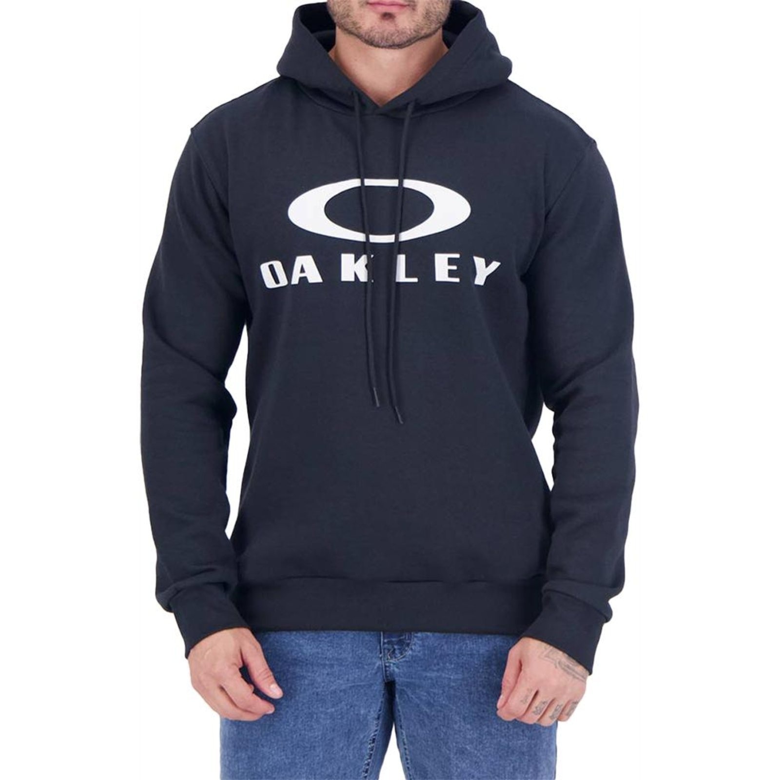 Imagem principal Moletom Oakley Fechado Dual Hoodie II WT24 Blackout Oakley preto