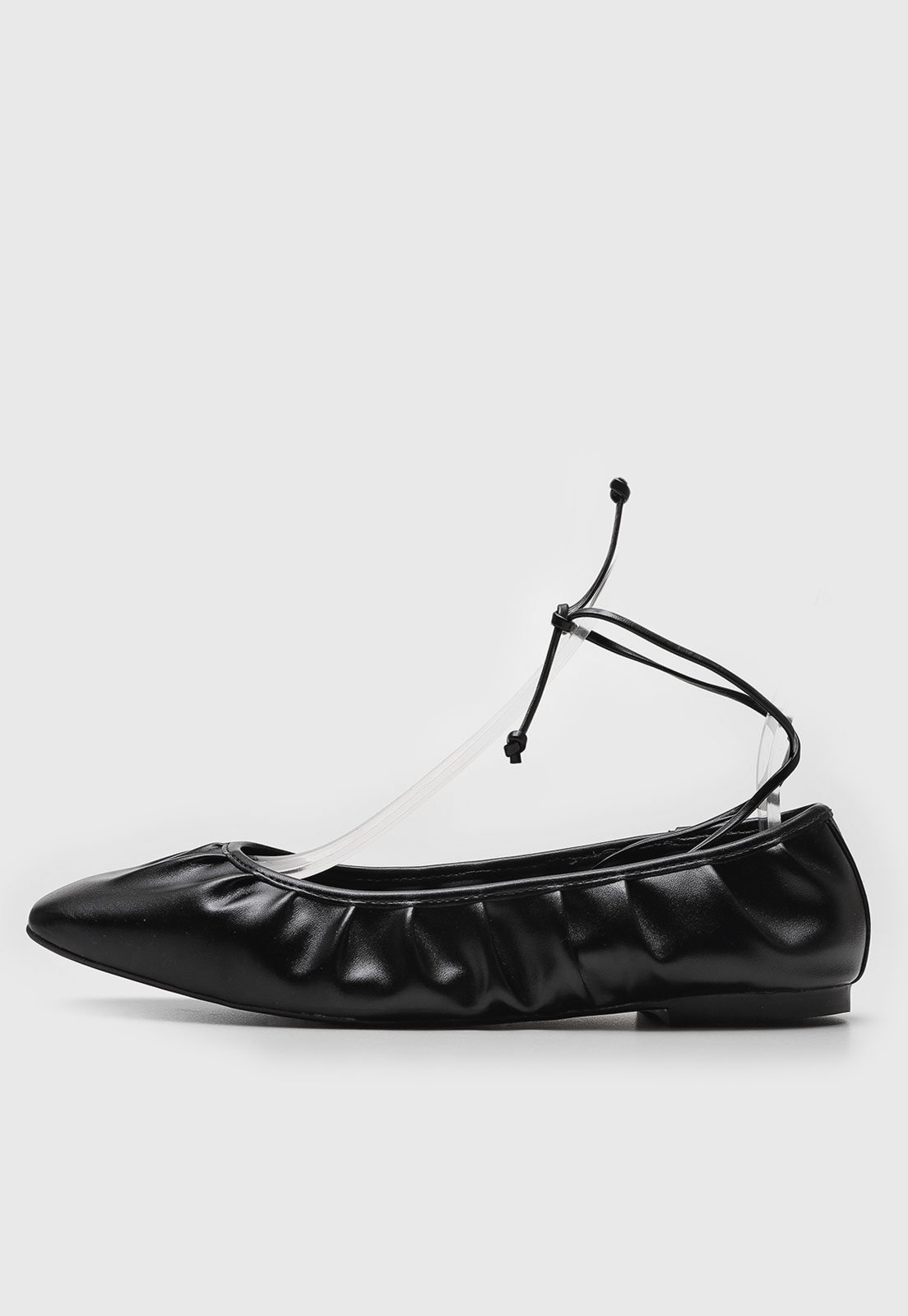 Imagem principal Sapatilha Via Mia Amarração Preta Via Mia preto