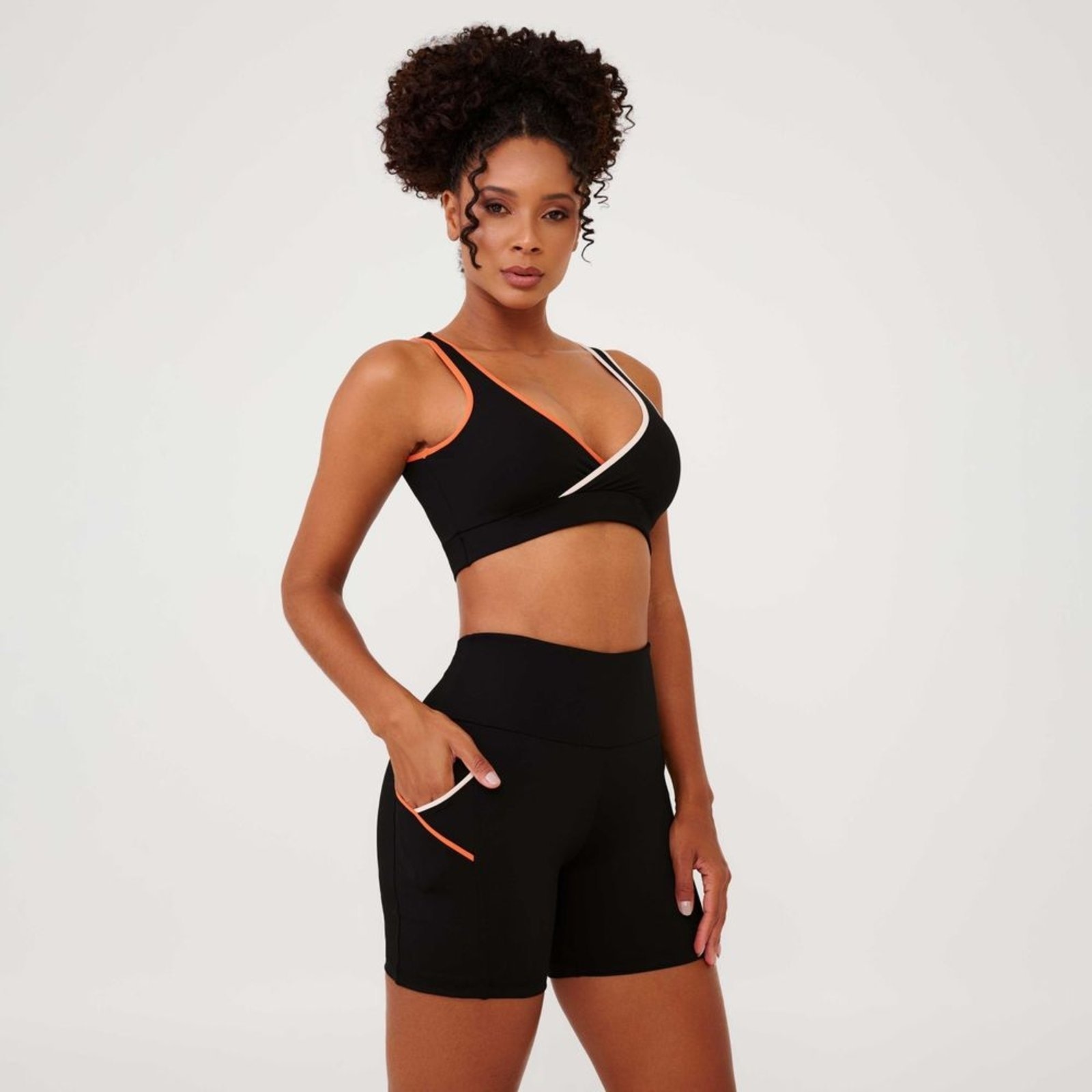 Imagem principal Short Zouk Poliamida Donna Carioca preto