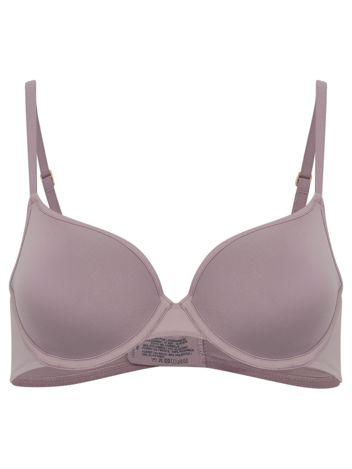 Imagem principal Sutiã Cobertura Total Bojo Spacer Essentials Microf Quail Loungerie incolor